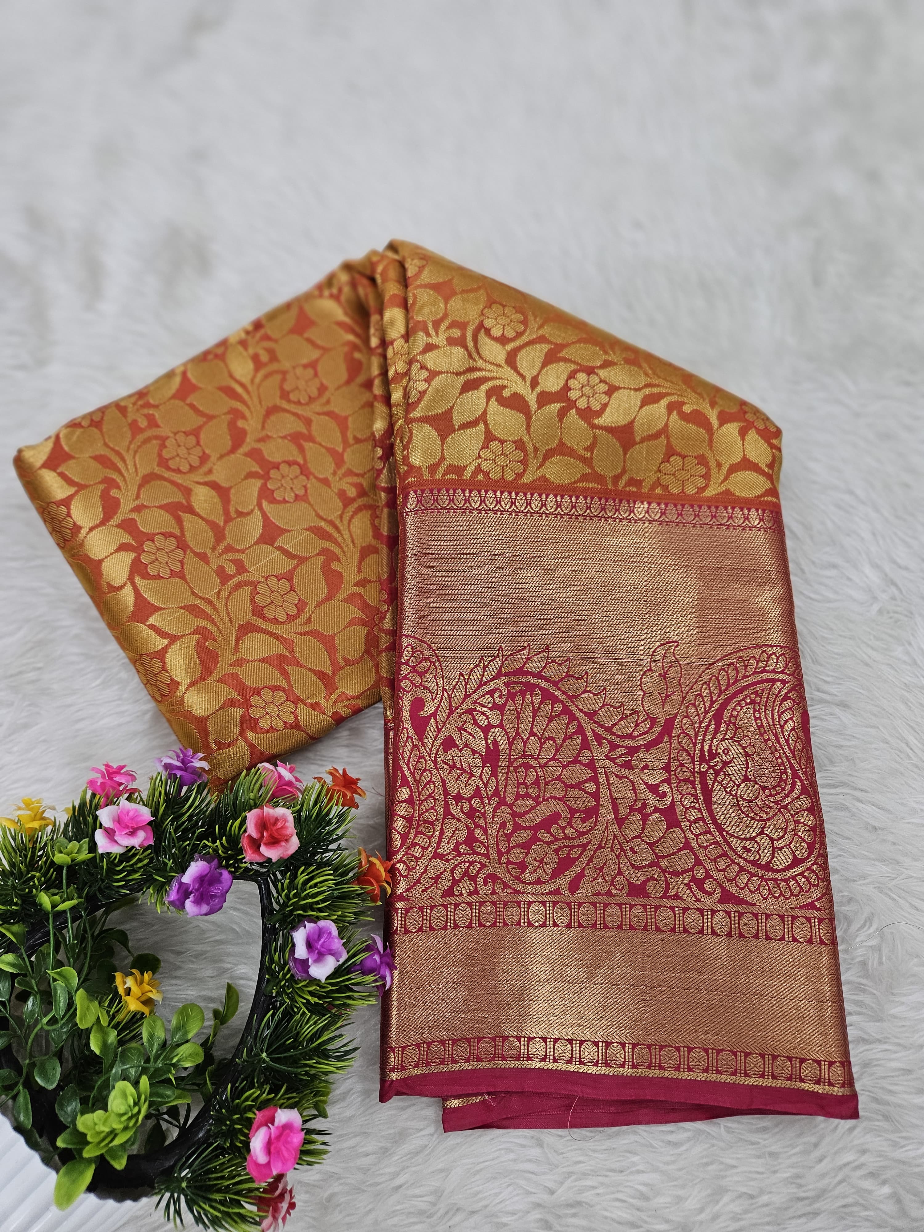 Semi kanchipattu resham saree