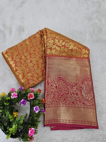 Semi kanchipattu resham saree