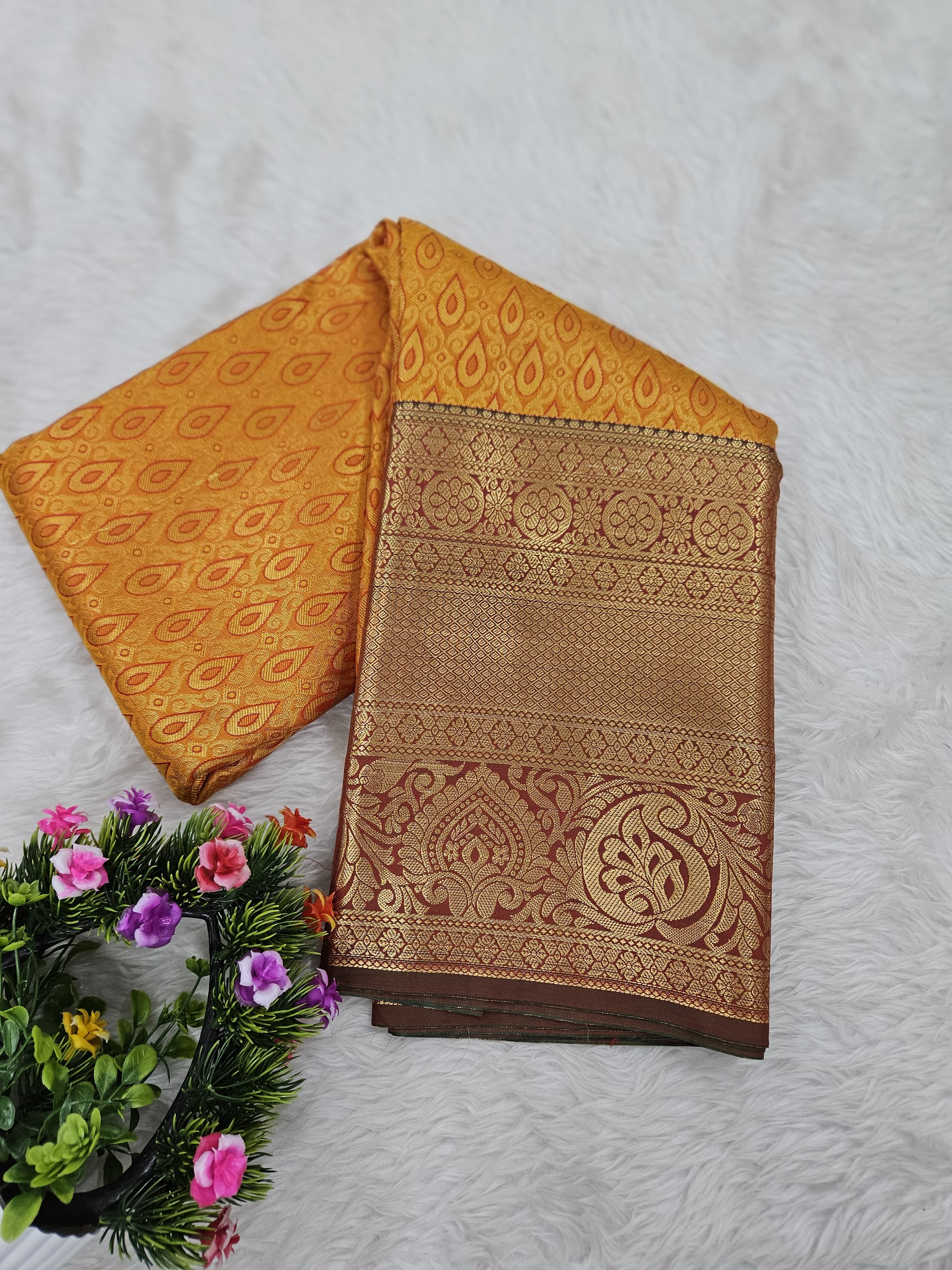 Semi kanchipattu resham saree