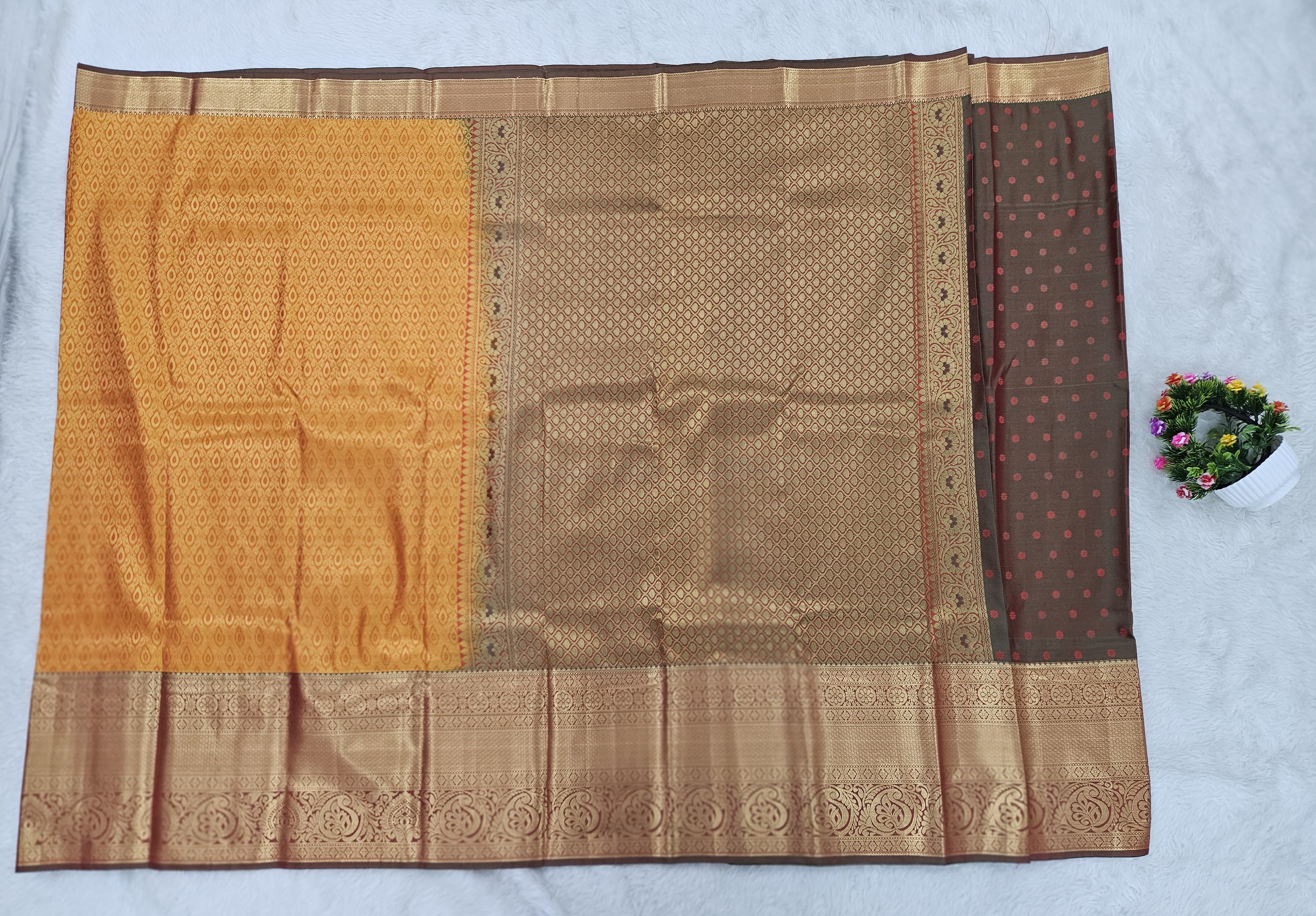 Semi kanchipattu resham saree