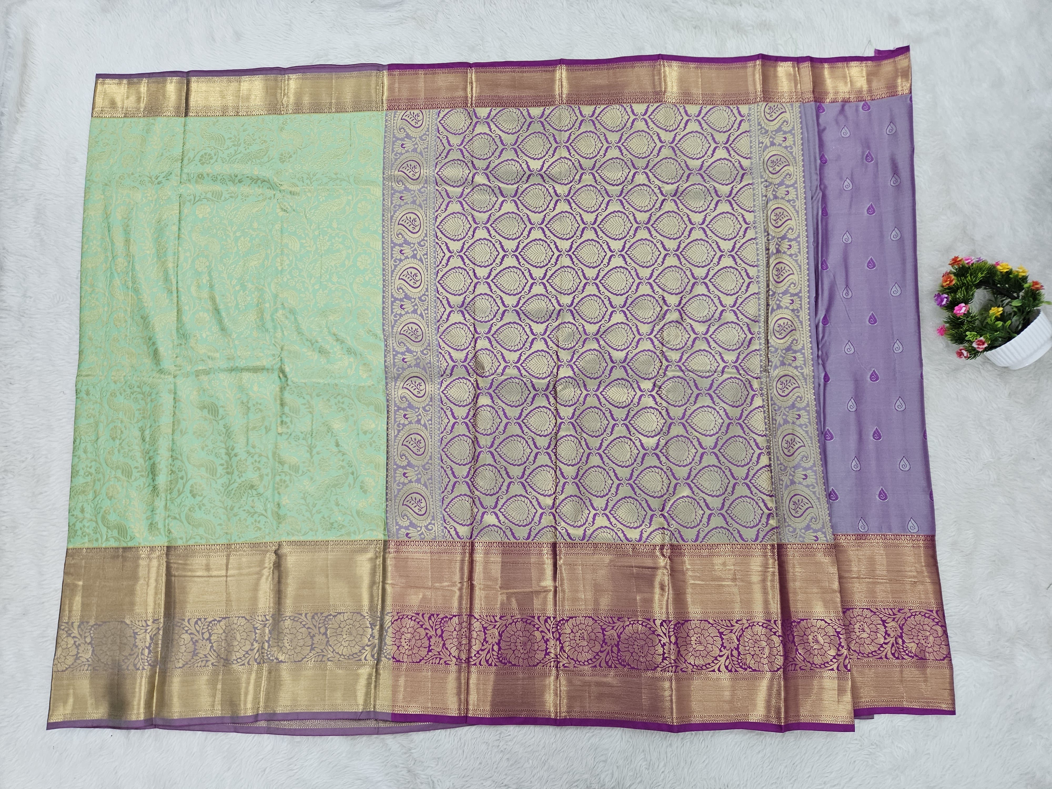 Semi kanchipattu resham saree