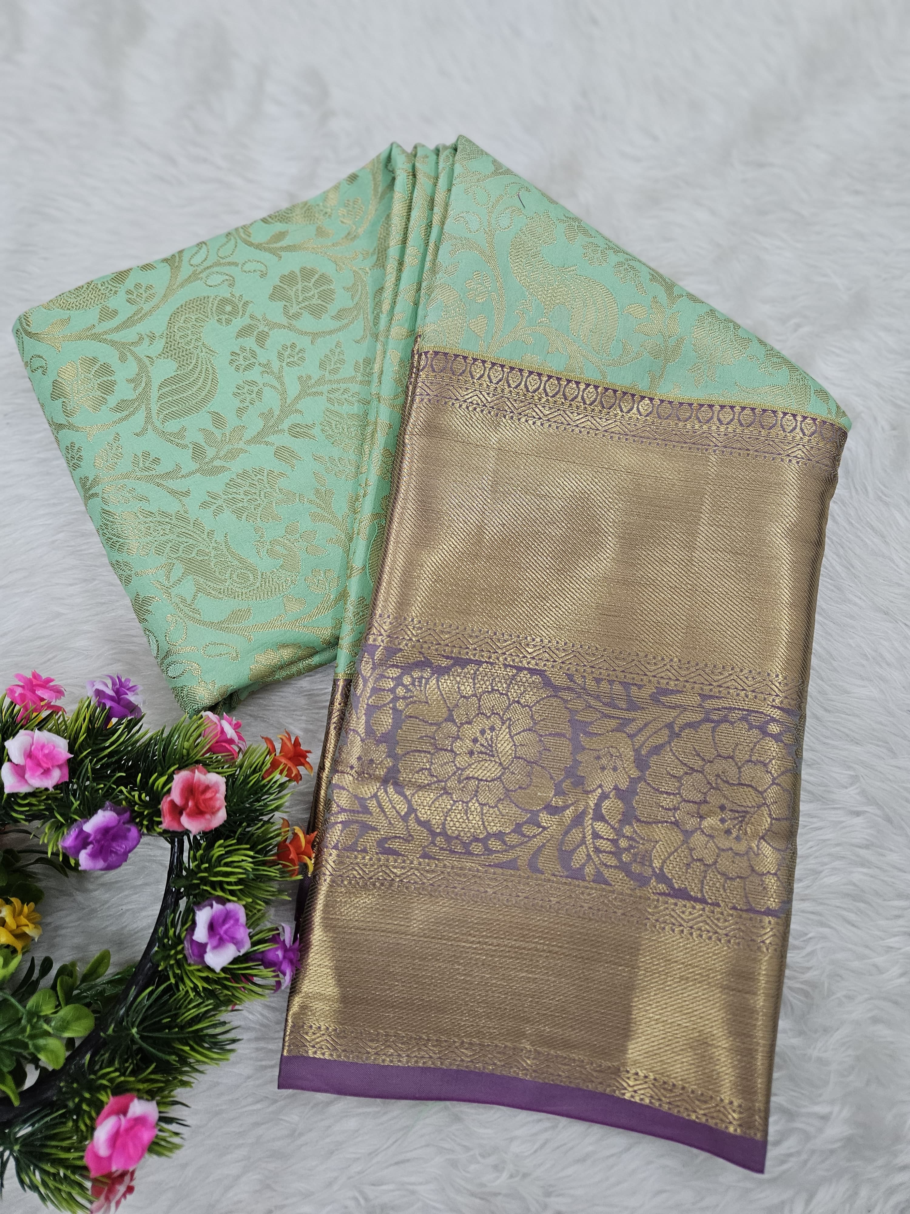 Semi kanchipattu resham saree
