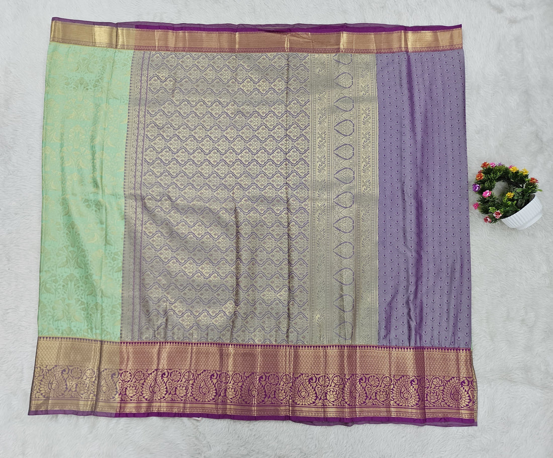 Semi kanchipattu resham saree