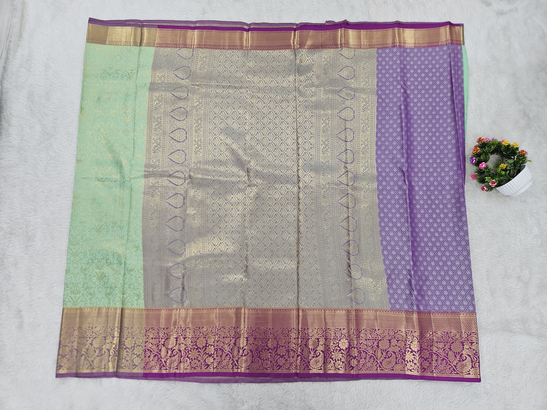 Semi kanchipattu resham saree