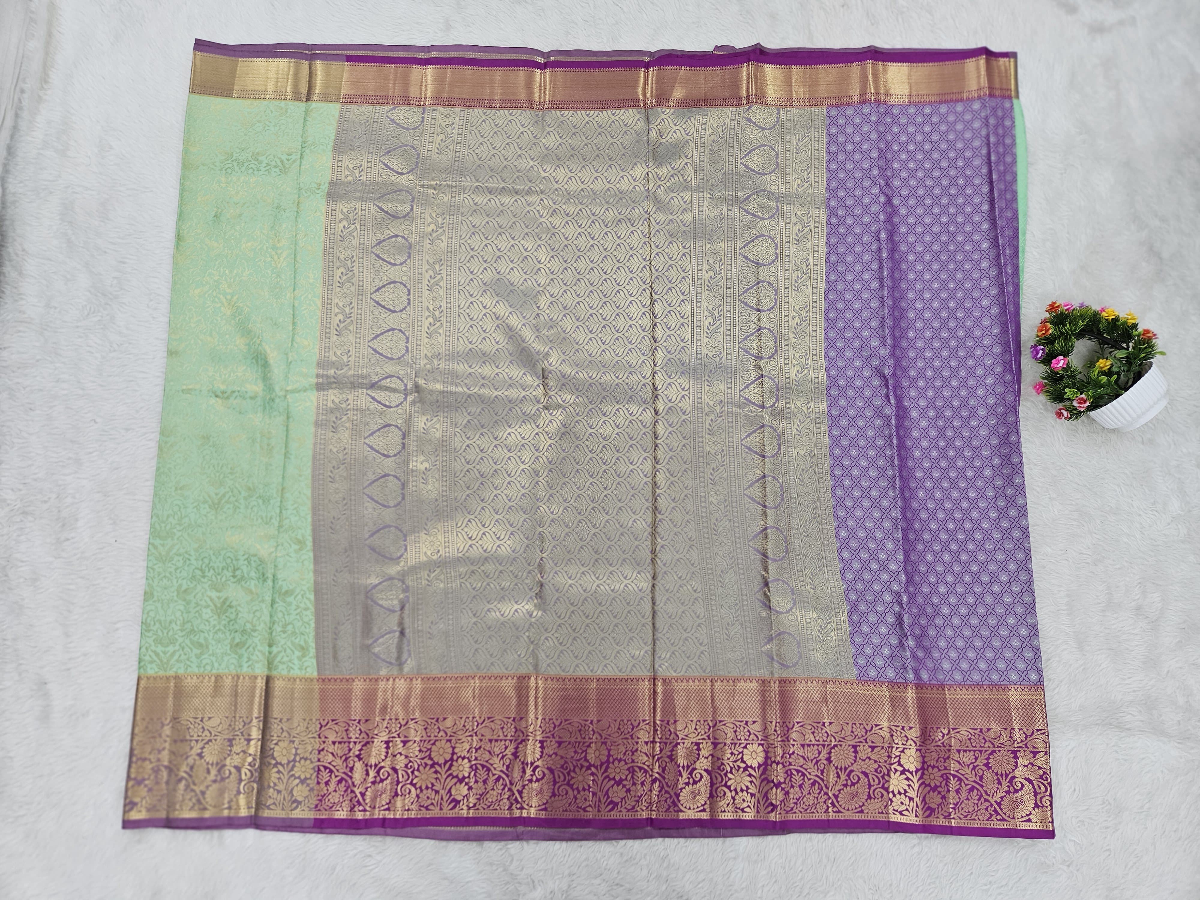 Semi kanchipattu resham saree