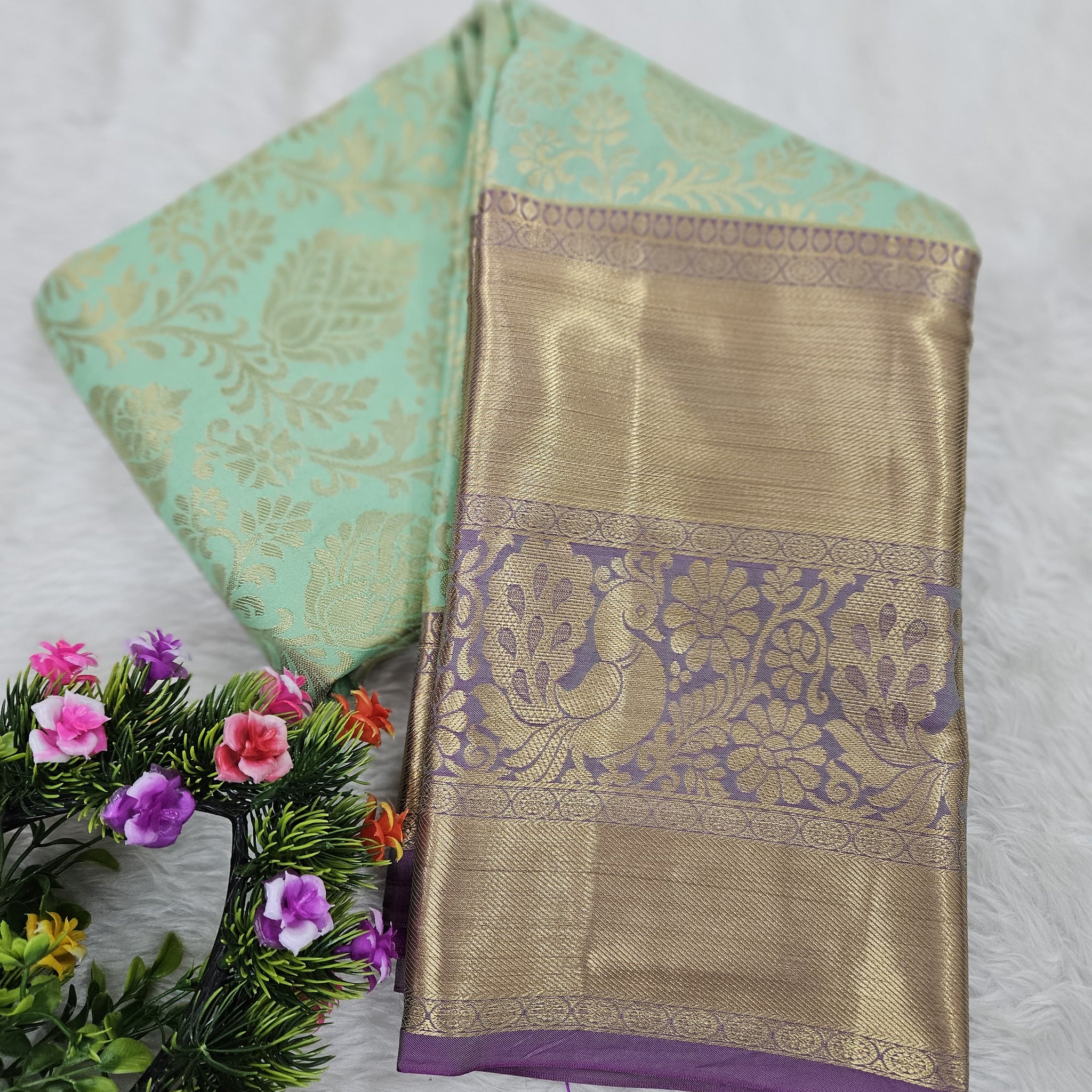 Semi kanchipattu resham saree