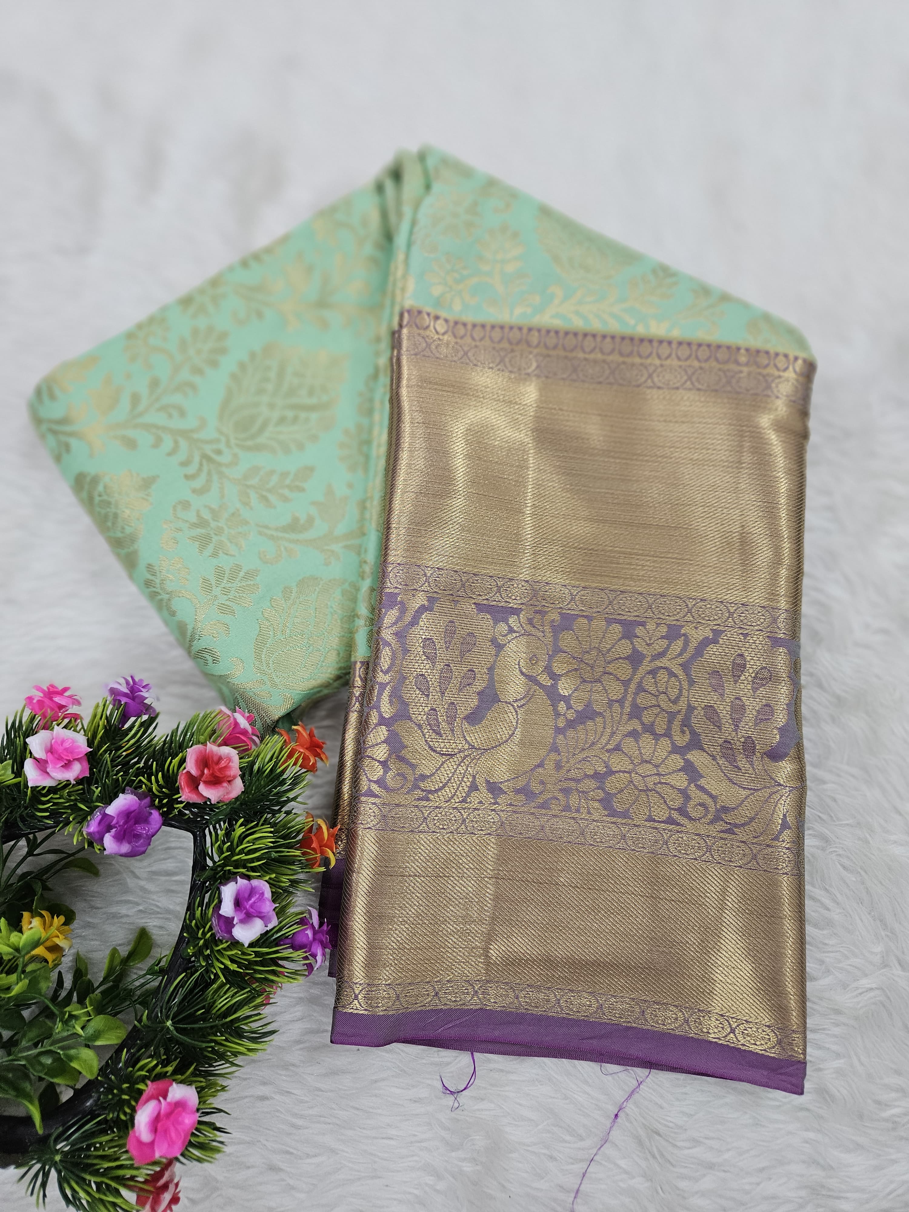 Semi kanchipattu resham saree