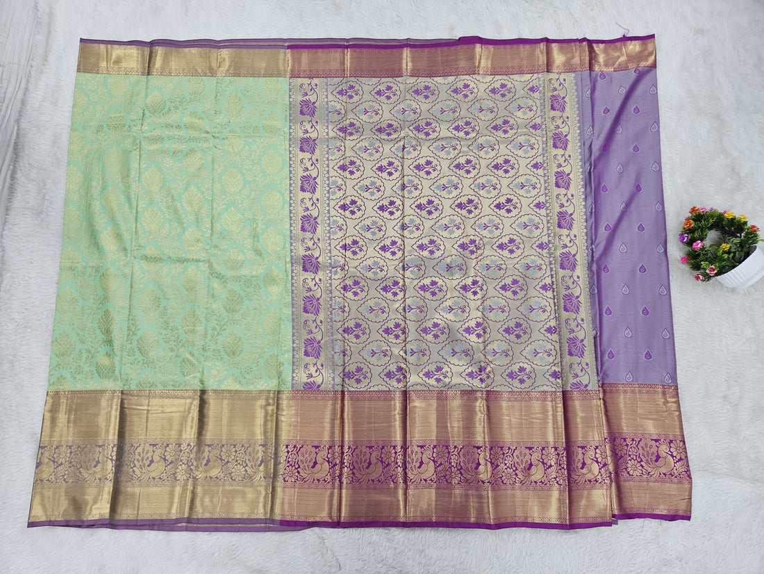 Semi kanchipattu resham saree