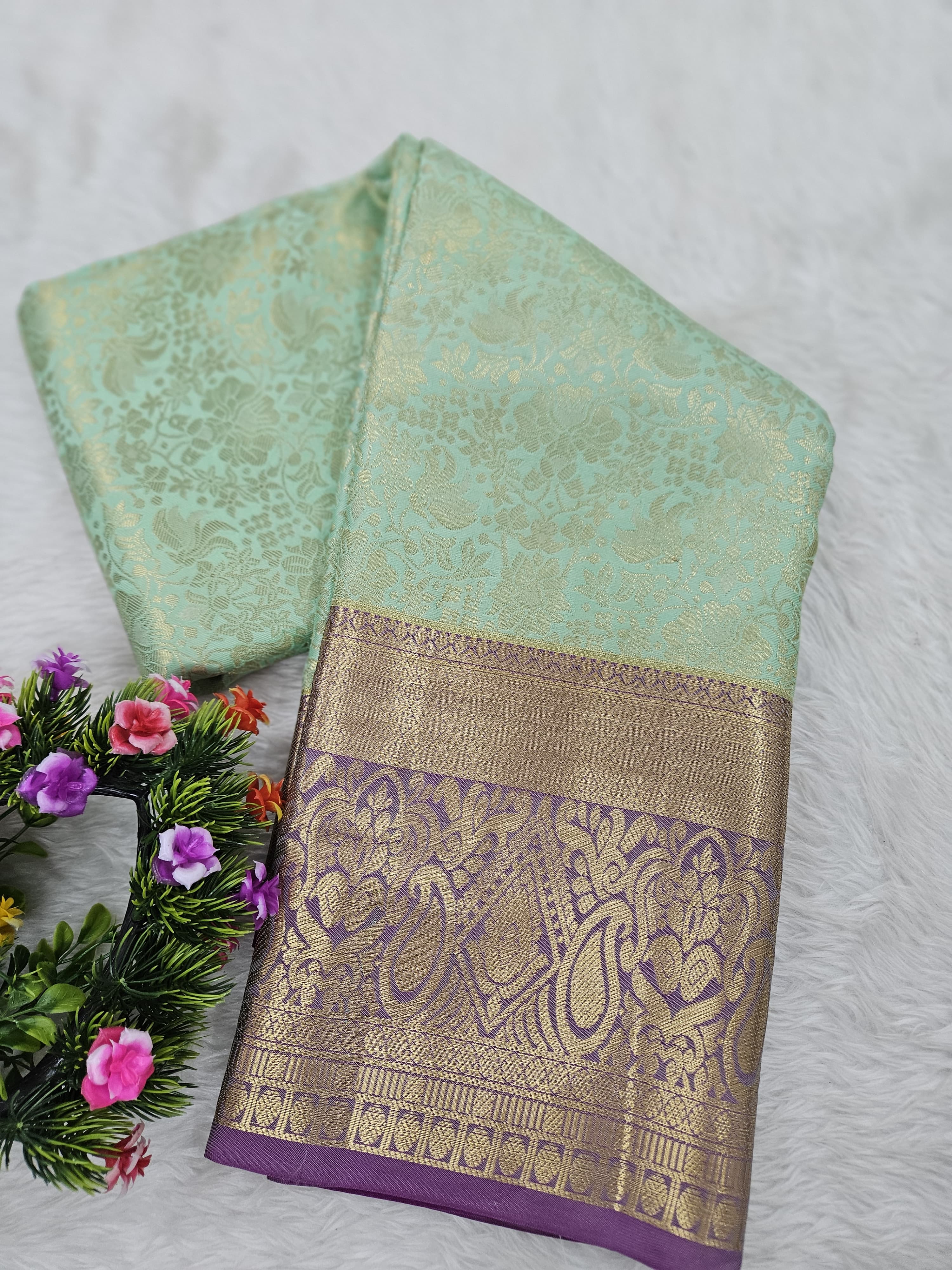 Semi kanchipattu resham saree