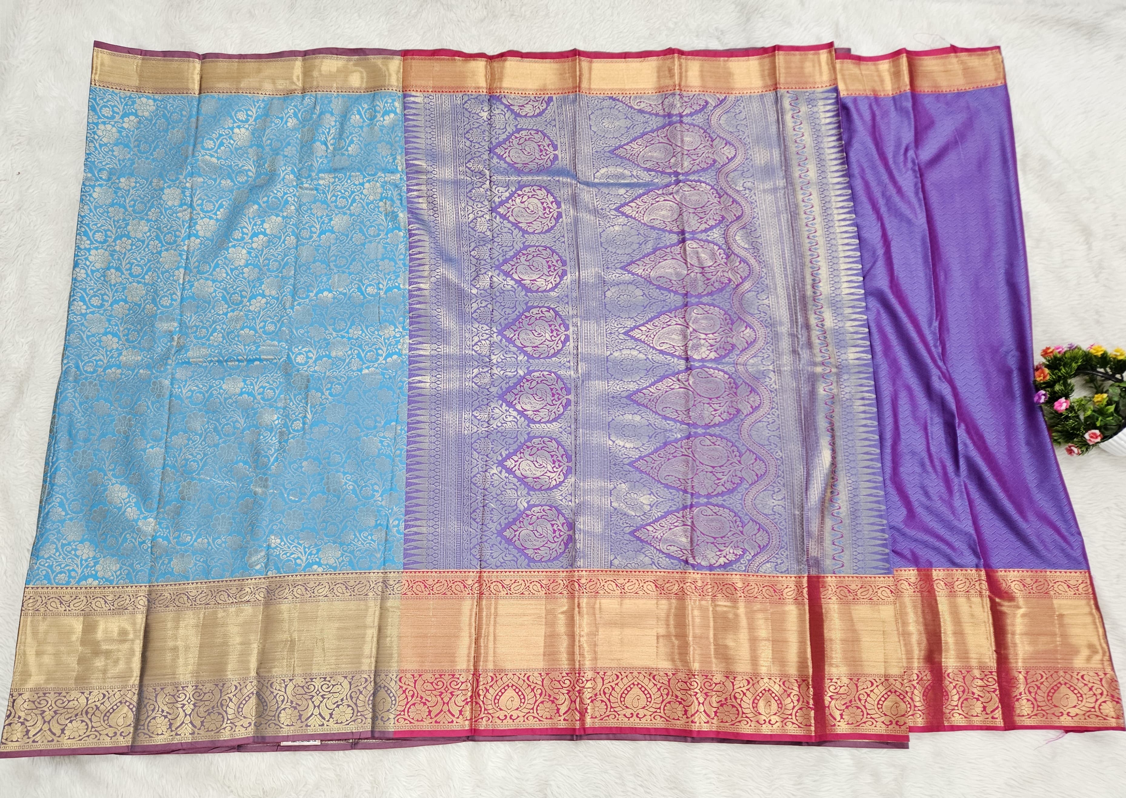 Semi kanchipattu resham saree