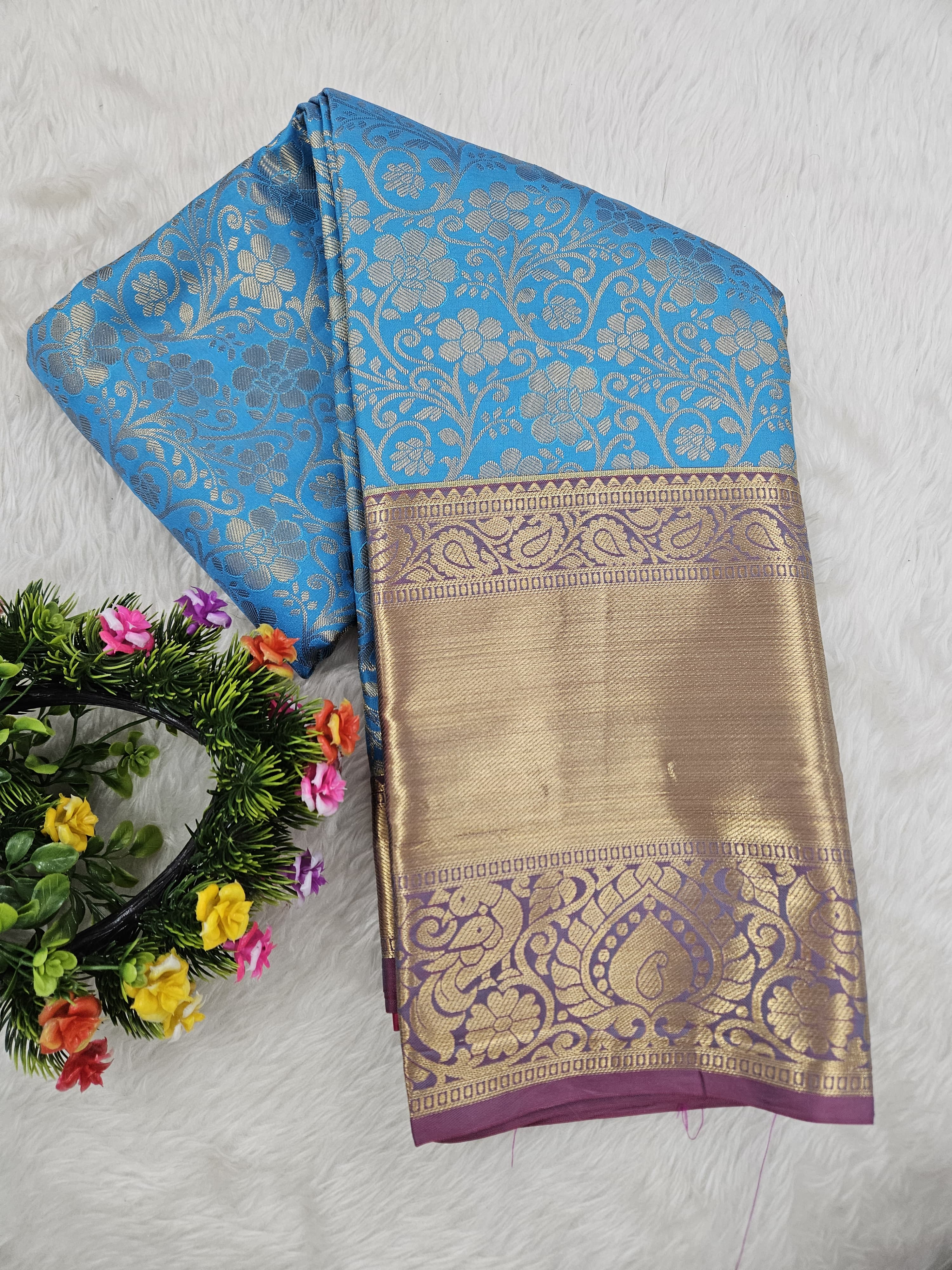 Semi kanchipattu resham saree