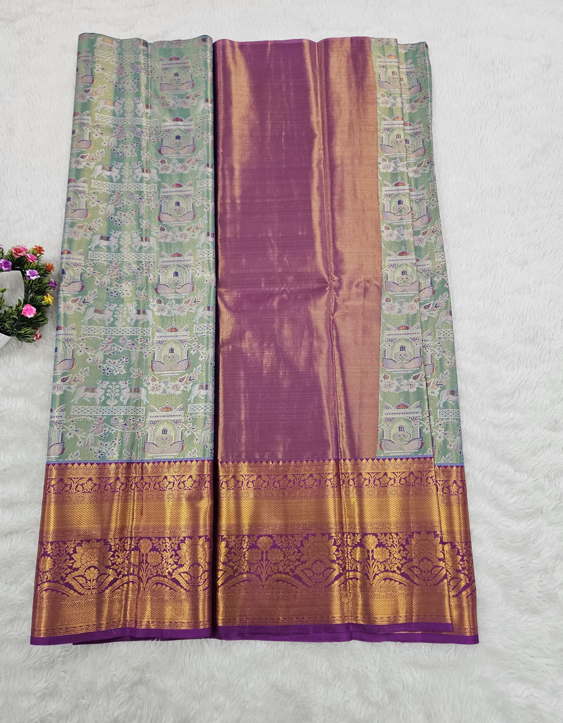 (10+ Year) Lehenga – Unstitched (Blouse + Material)