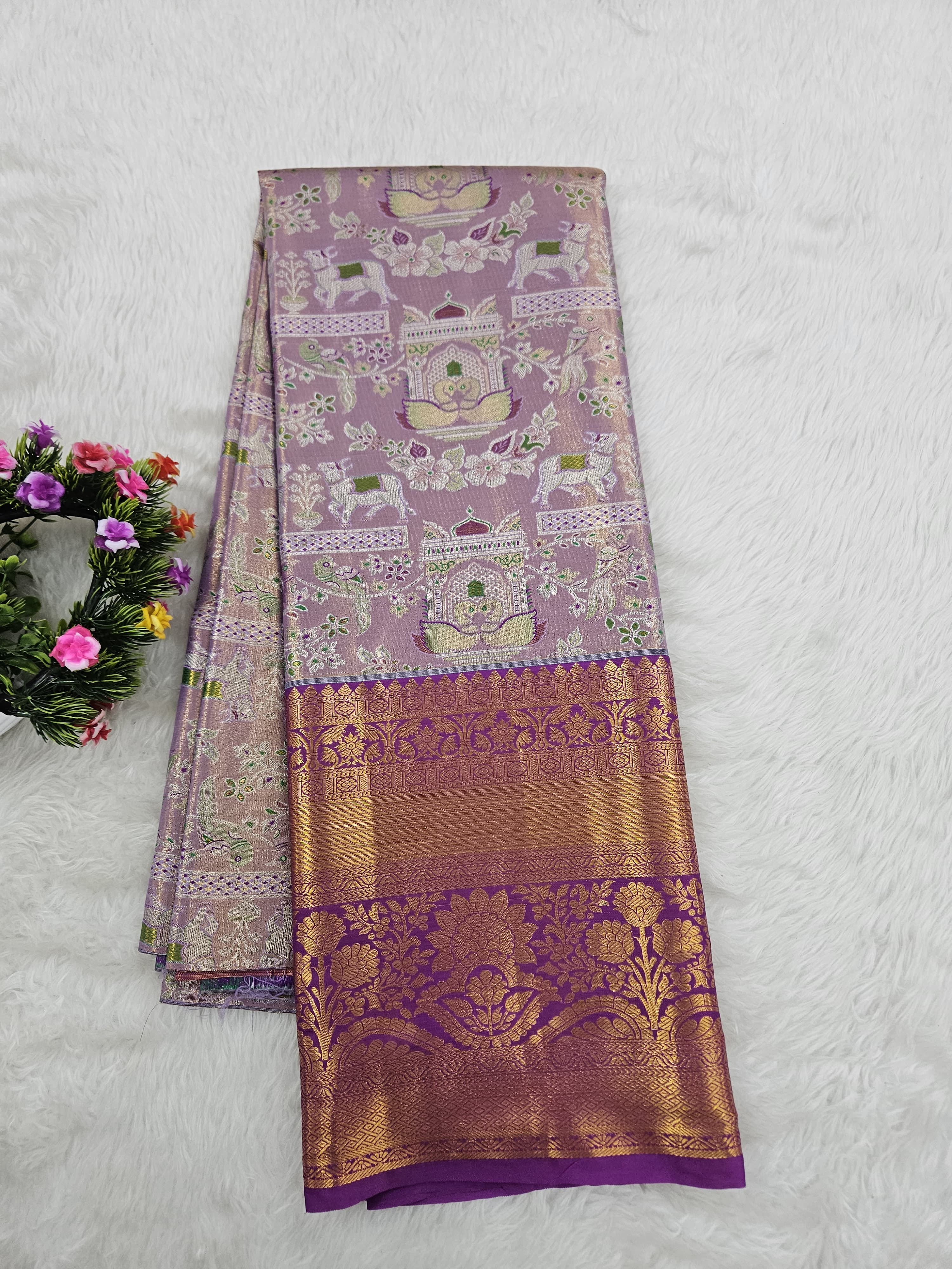 (10+ Year) Lehenga – Unstitched (Blouse + Material)