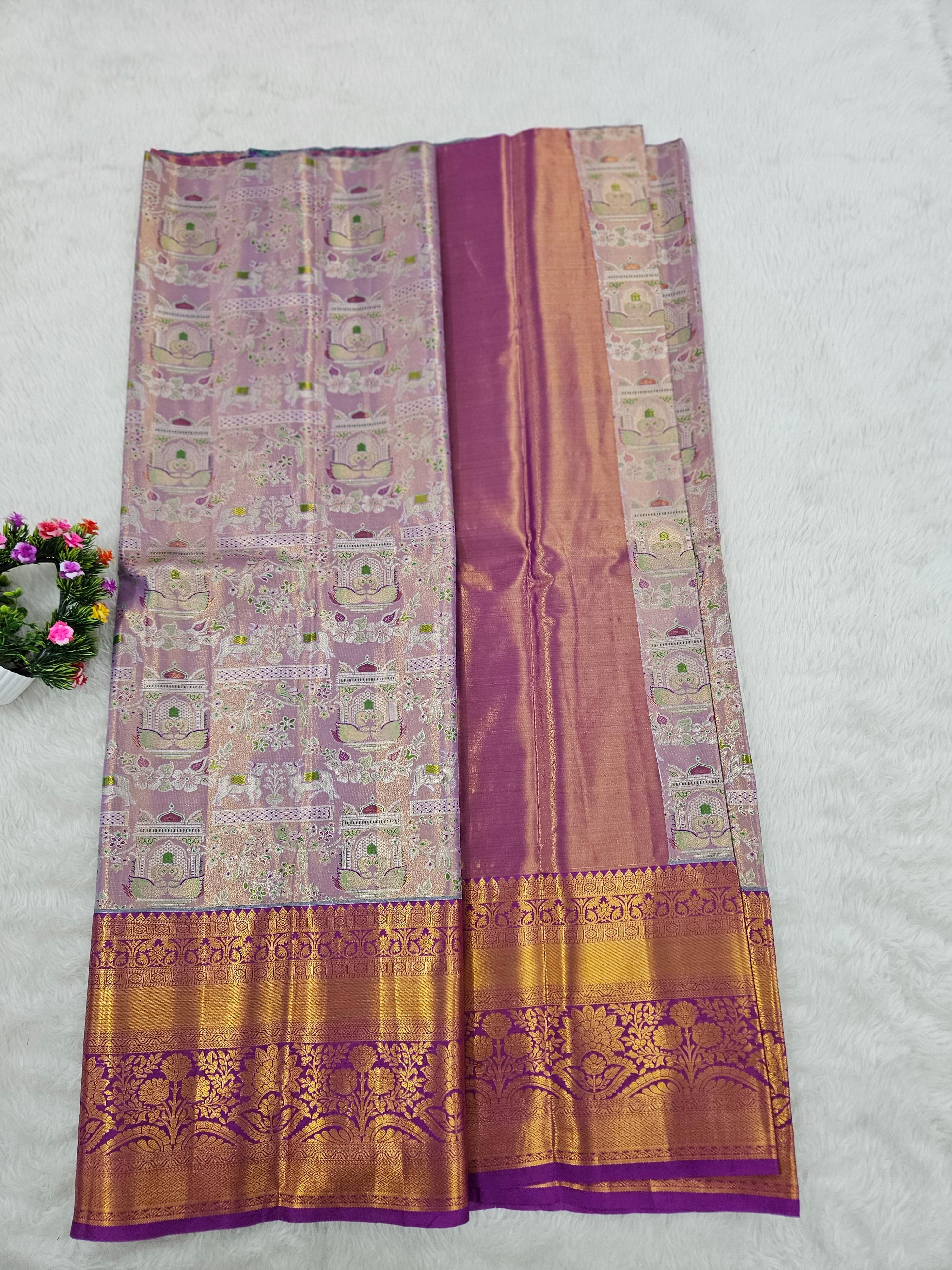 (10+ Year) Lehenga – Unstitched (Blouse + Material)