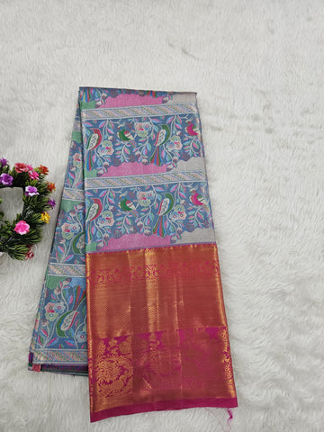 (10+ Year) Lehenga – Unstitched (Blouse + Material)