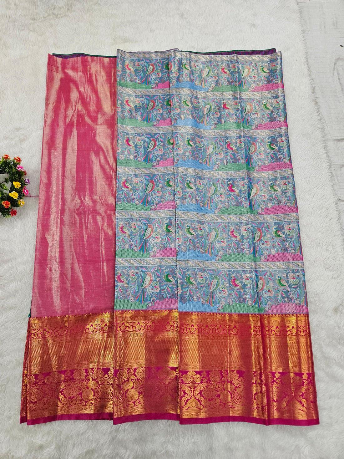 (10+ Year) Lehenga – Unstitched (Blouse + Material)
