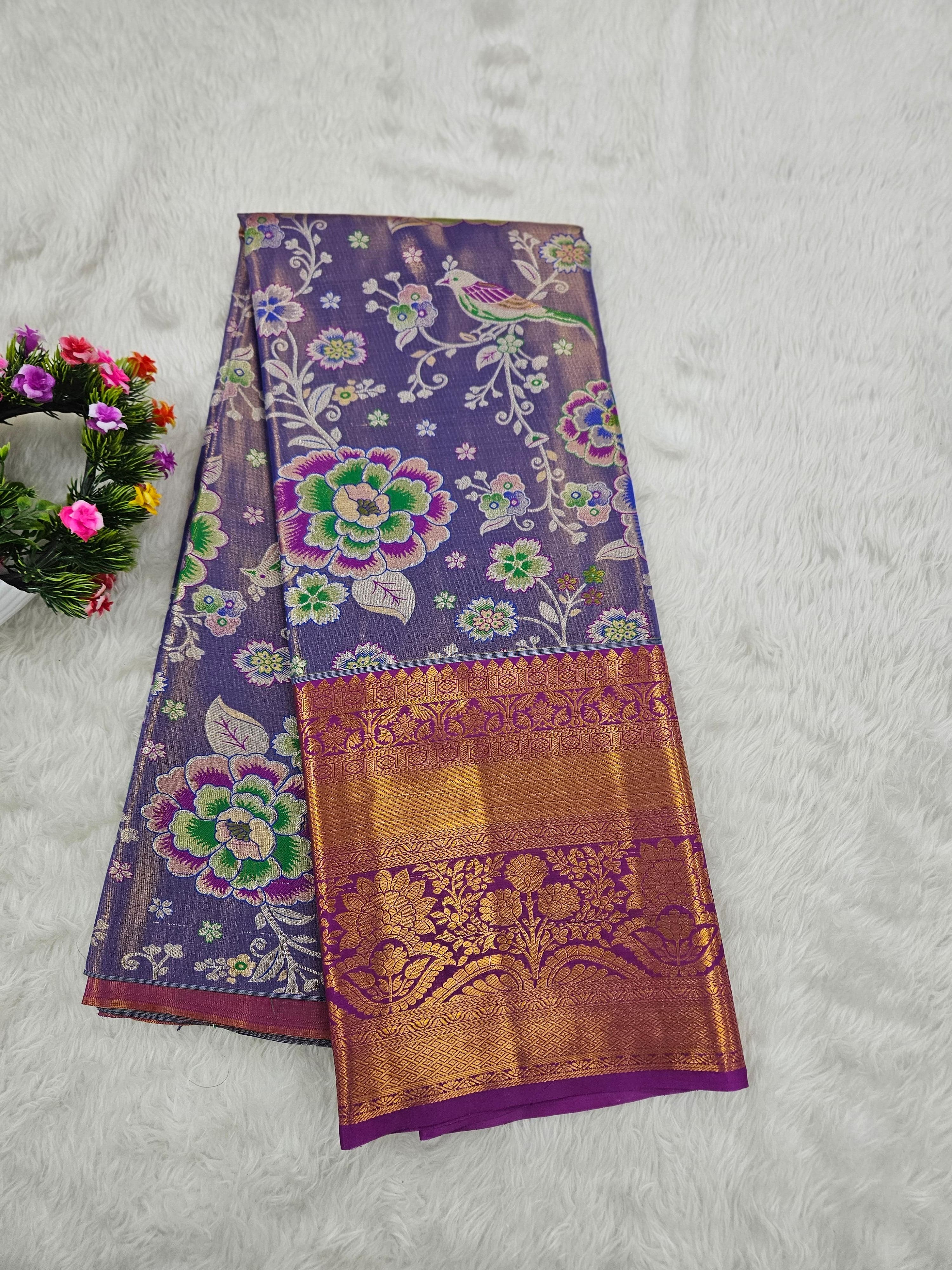 (10+ Year) Lehenga – Unstitched (Blouse + Material)