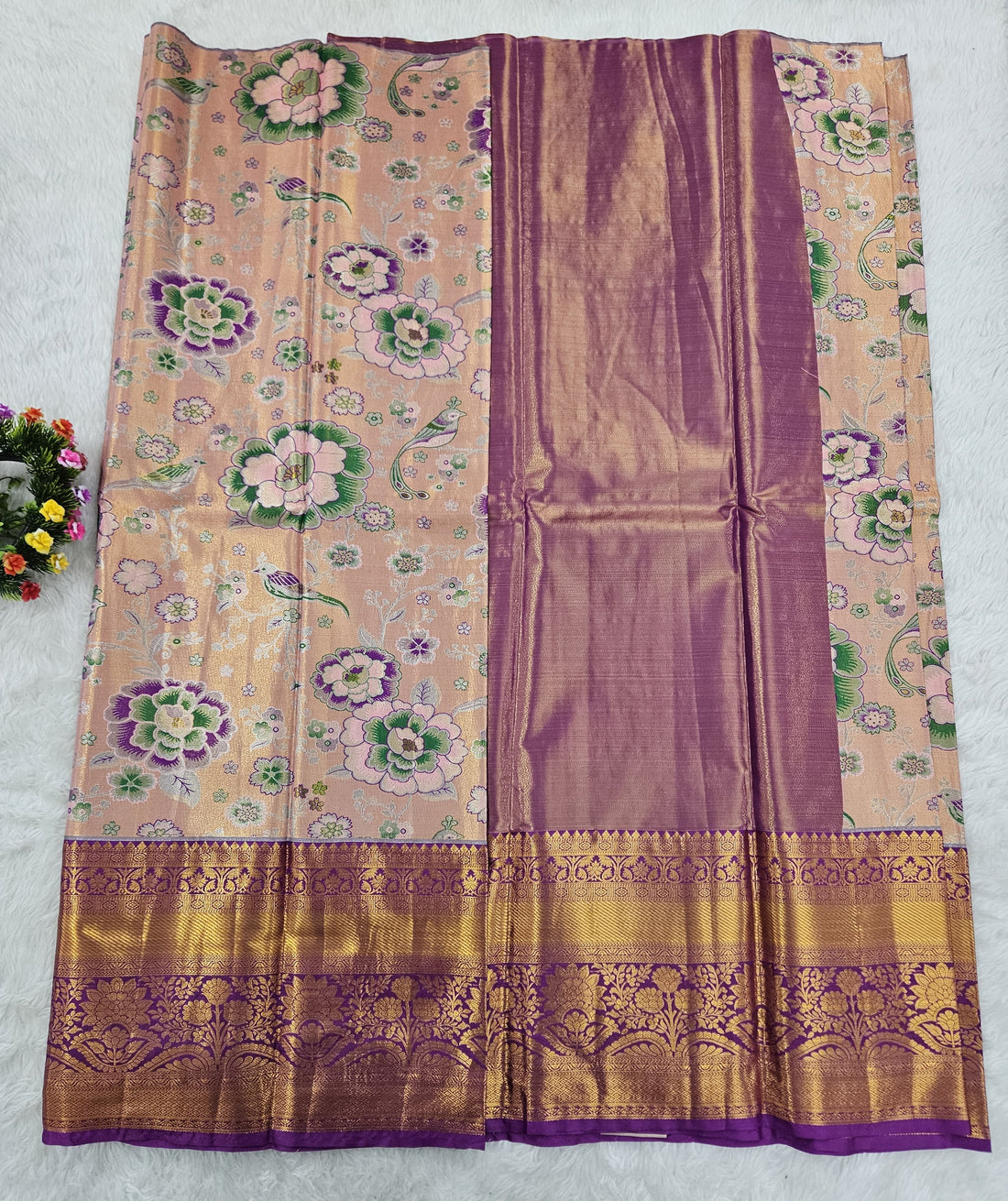 (10+ Year) Lehenga – Unstitched (Blouse + Material)