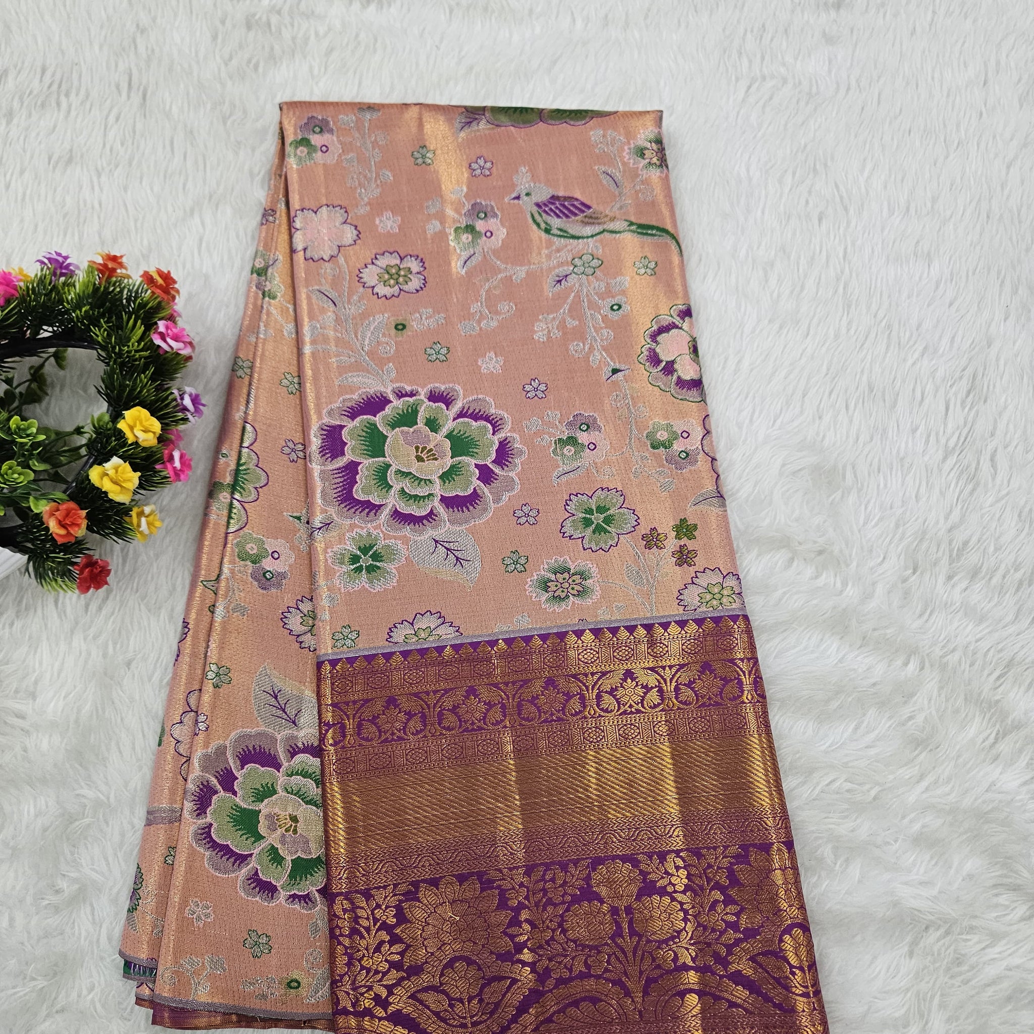 (10+ Year) Lehenga – Unstitched (Blouse + Material)