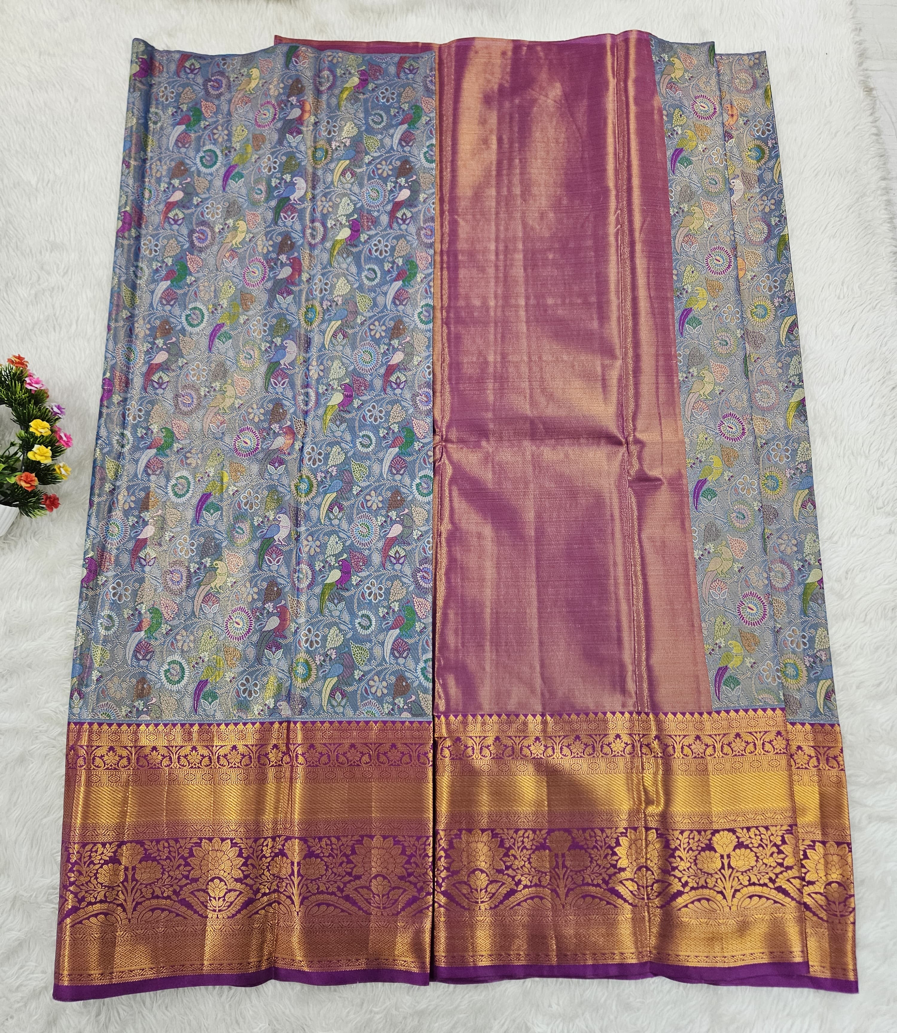 (10+ Year) Lehenga – Unstitched (Blouse + Material)