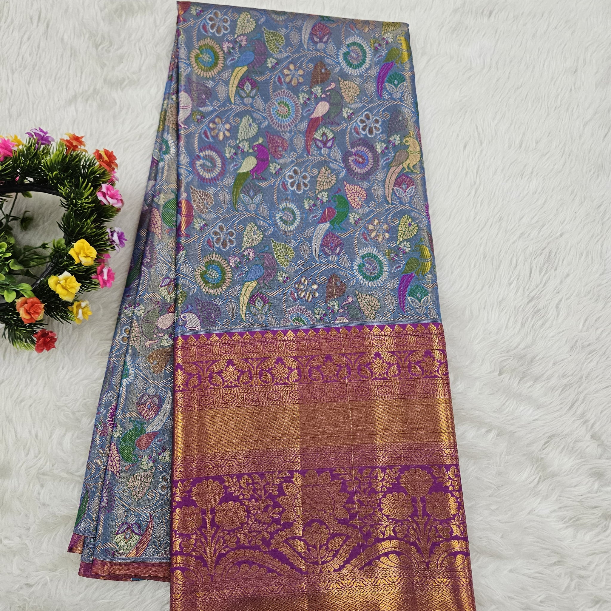 (10+ Year) Lehenga – Unstitched (Blouse + Material)