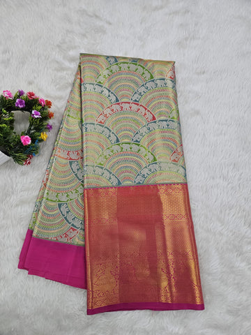 (10+ Year) Lehenga – Unstitched (Blouse + Material)