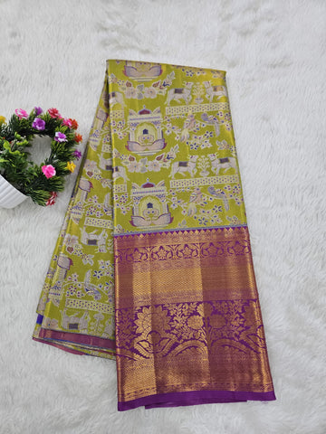 (10+ Year) Lehenga – Unstitched (Blouse + Material)