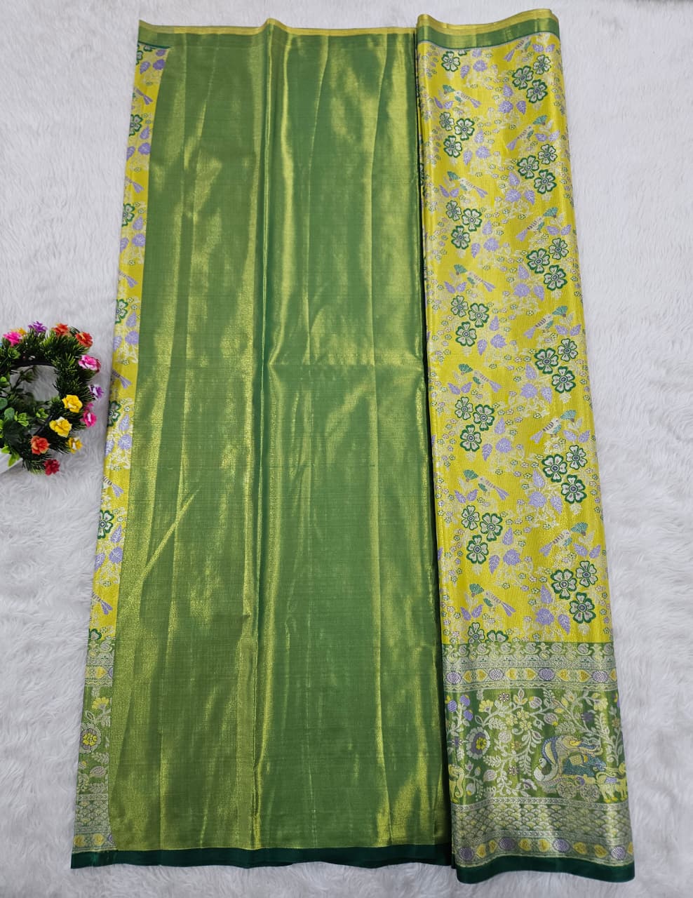 (10+ Year) Lehenga – Unstitched (Blouse + Material)