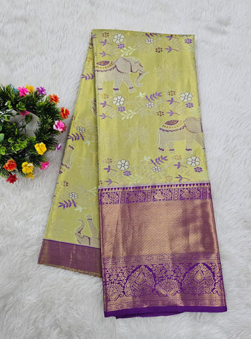 (10+ Year) Lehenga – Unstitched (Blouse + Material)