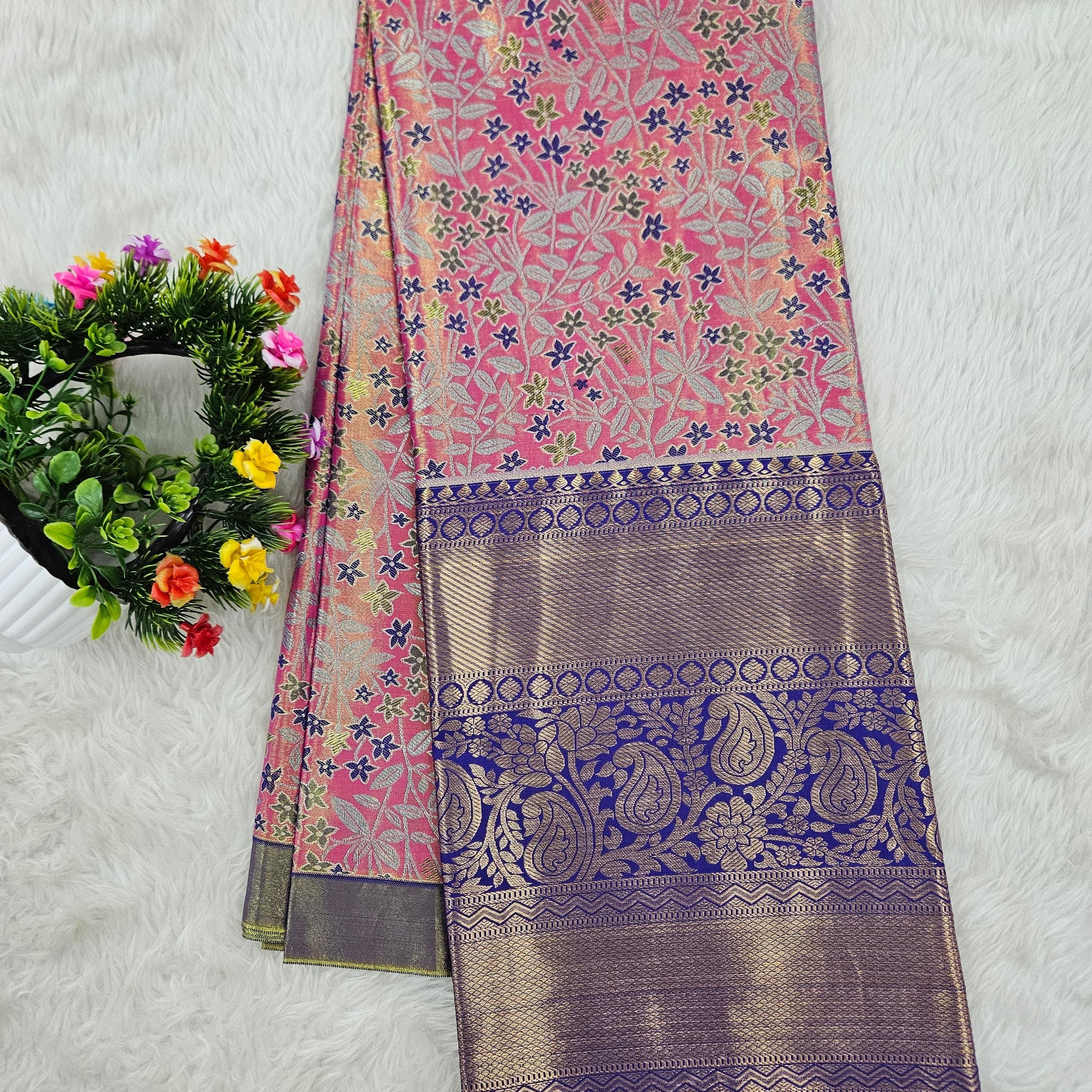 (10+ Year) Lehenga – Unstitched (Blouse + Material)