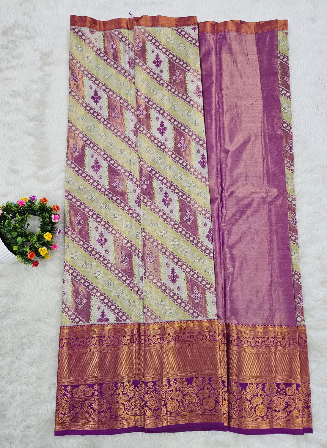 (10+ Year) Lehenga – Unstitched (Blouse + Material)