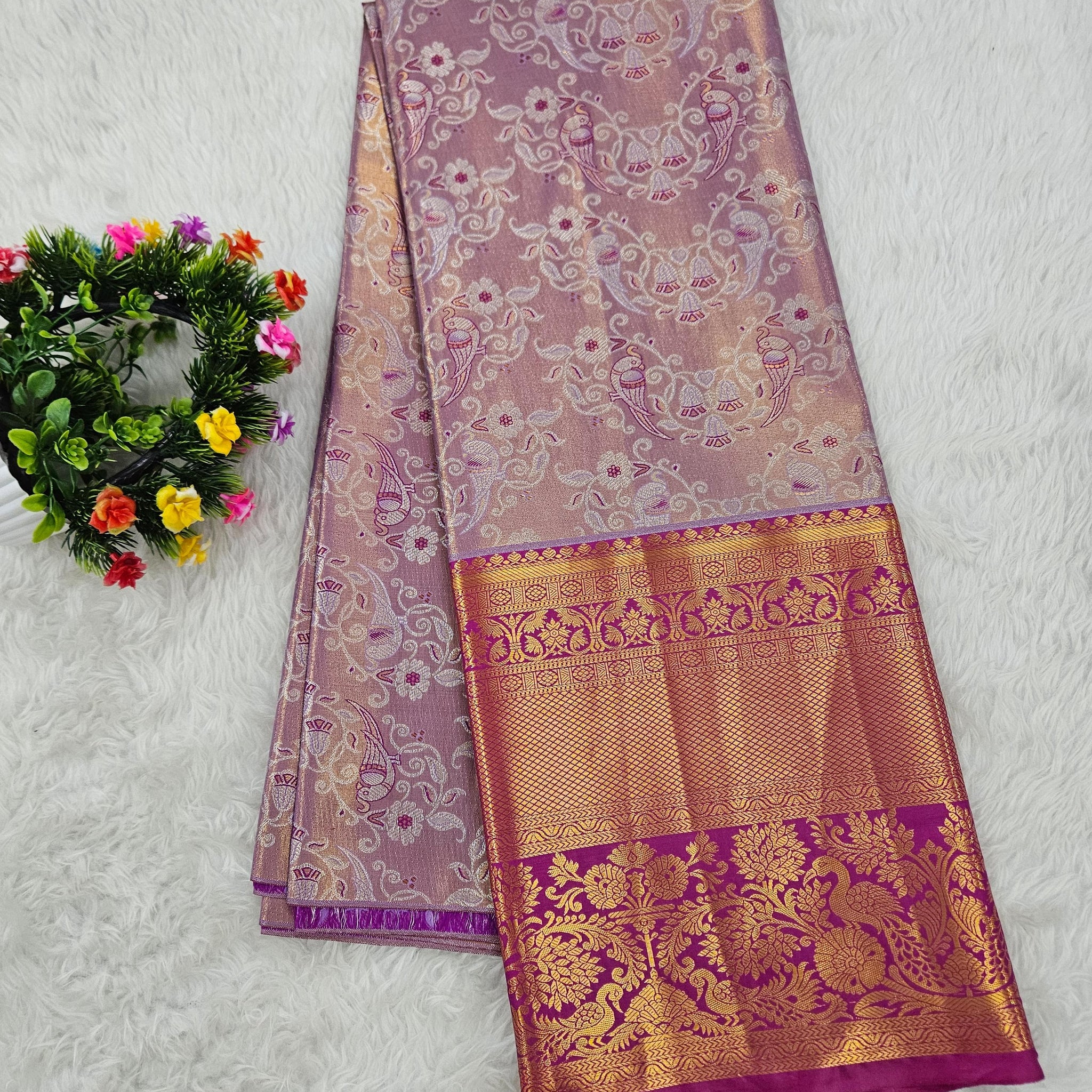 (10+ Year) Lehenga – Unstitched (Blouse + Material)