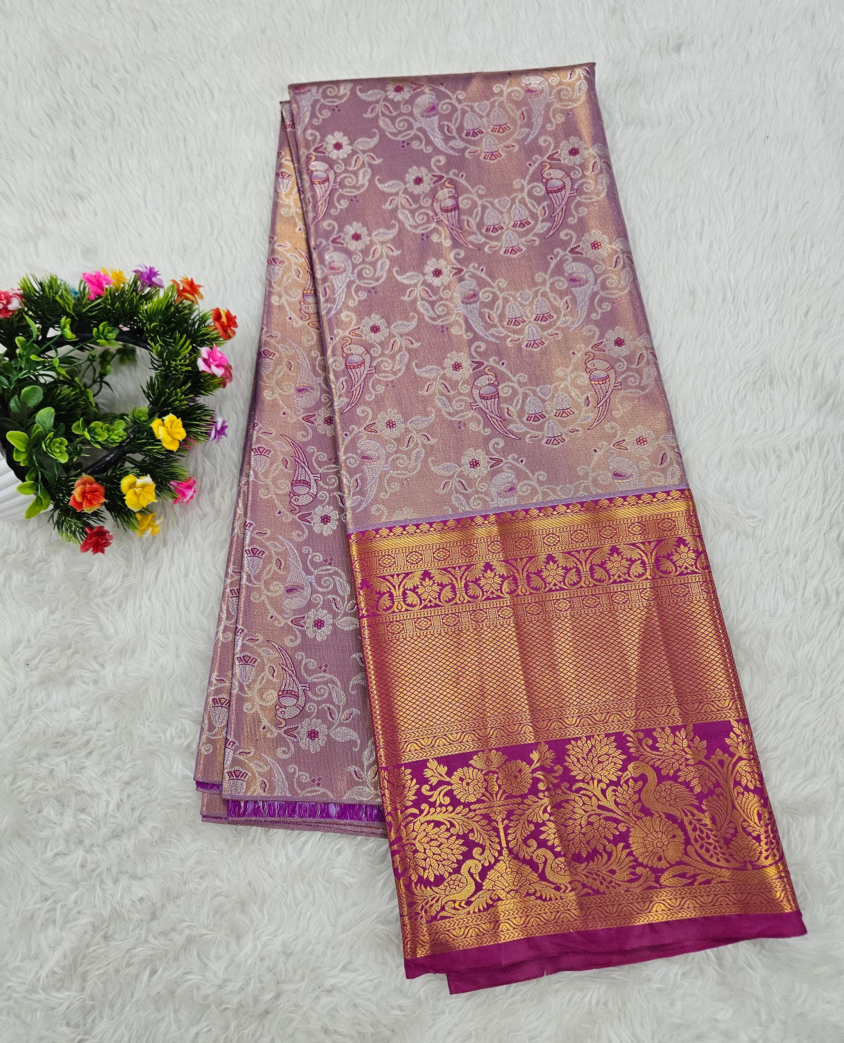 (10+ Year) Lehenga – Unstitched (Blouse + Material)