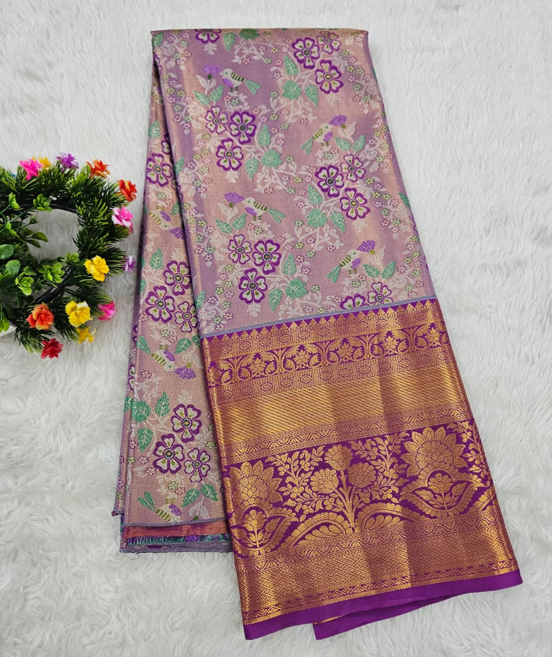 (10+ Year) Lehenga – Unstitched (Blouse + Material)