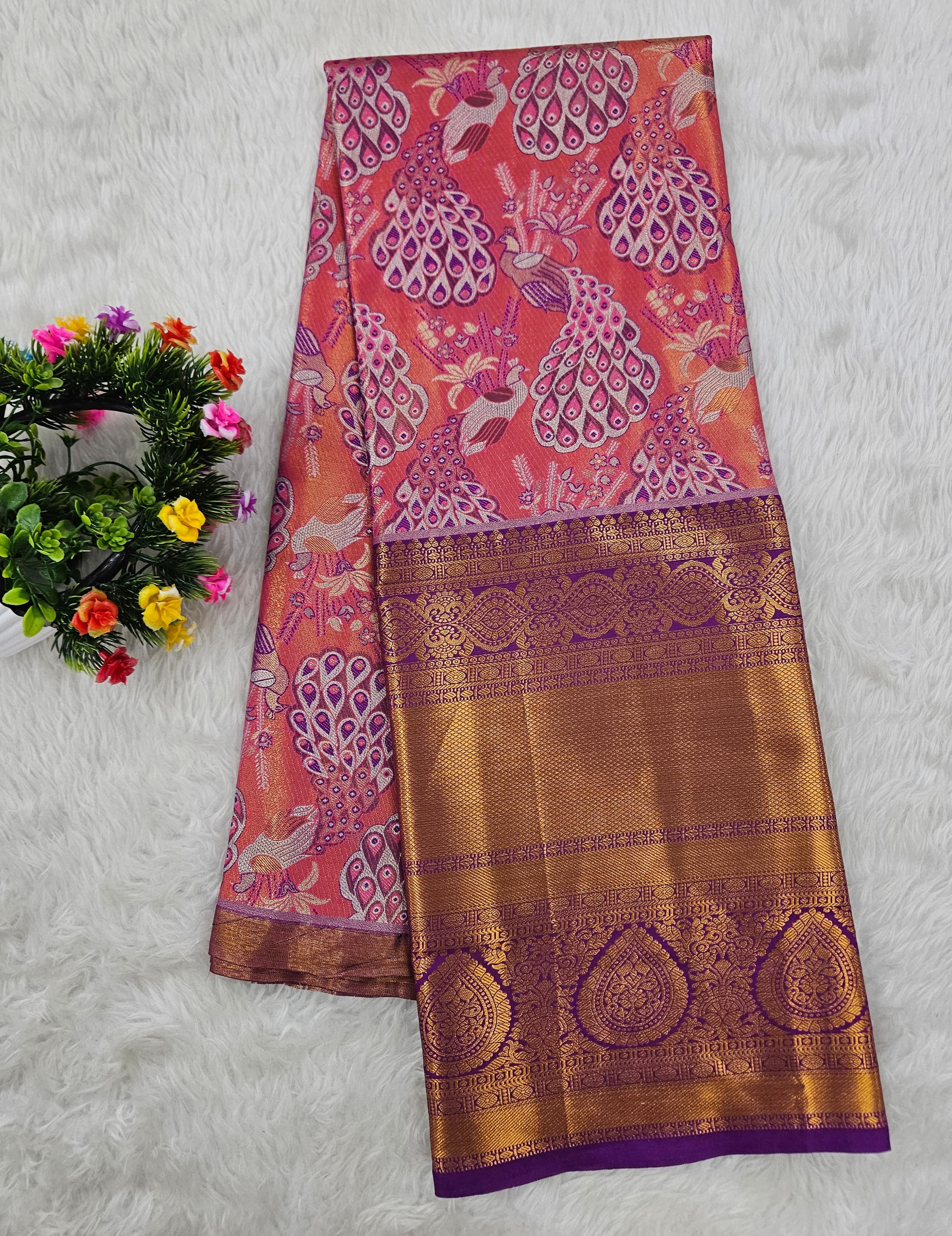 (10+ Year) Lehenga – Unstitched (Blouse + Material)