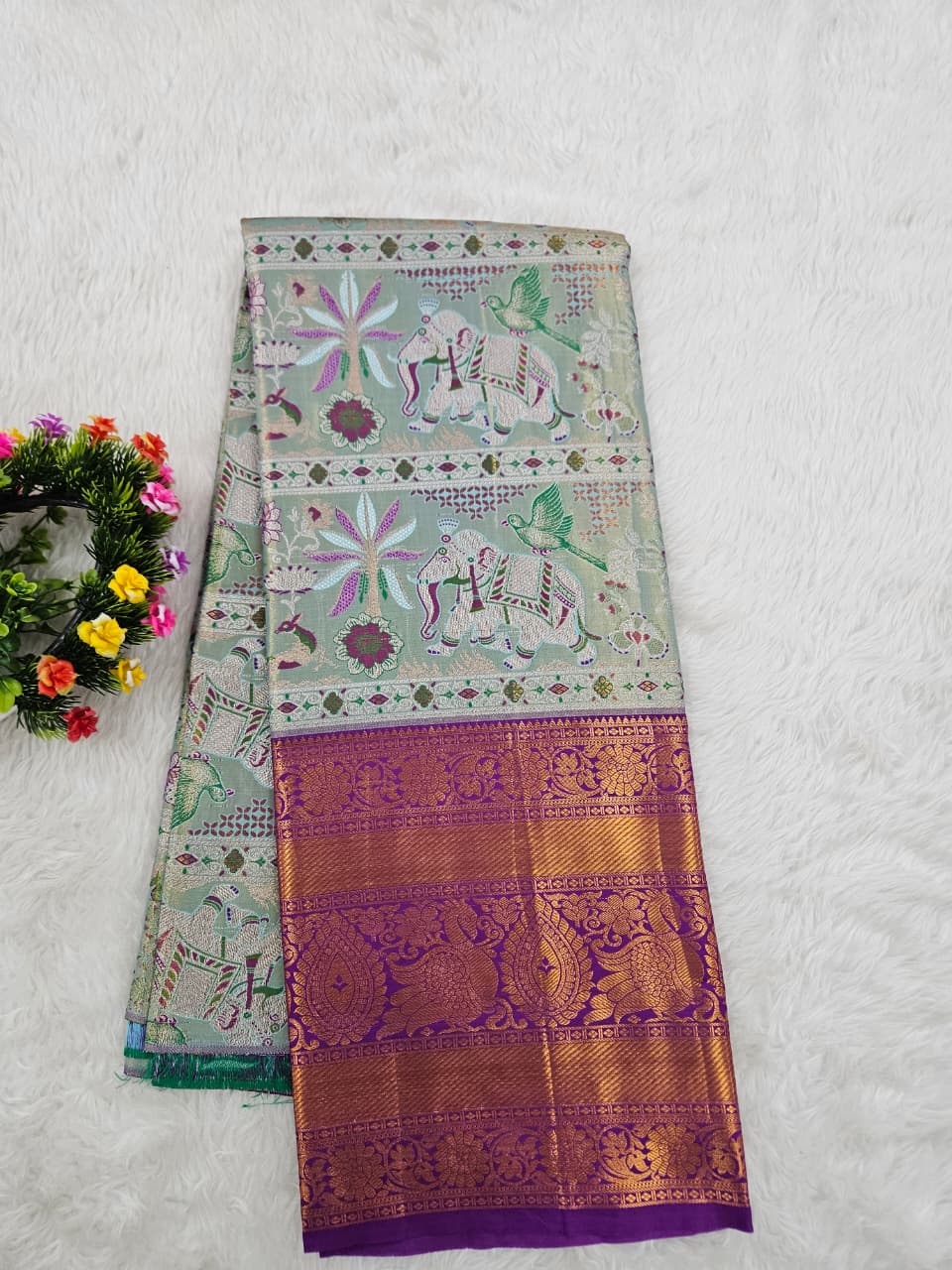 (10+ Year) Lehenga – Unstitched (Blouse + Material)