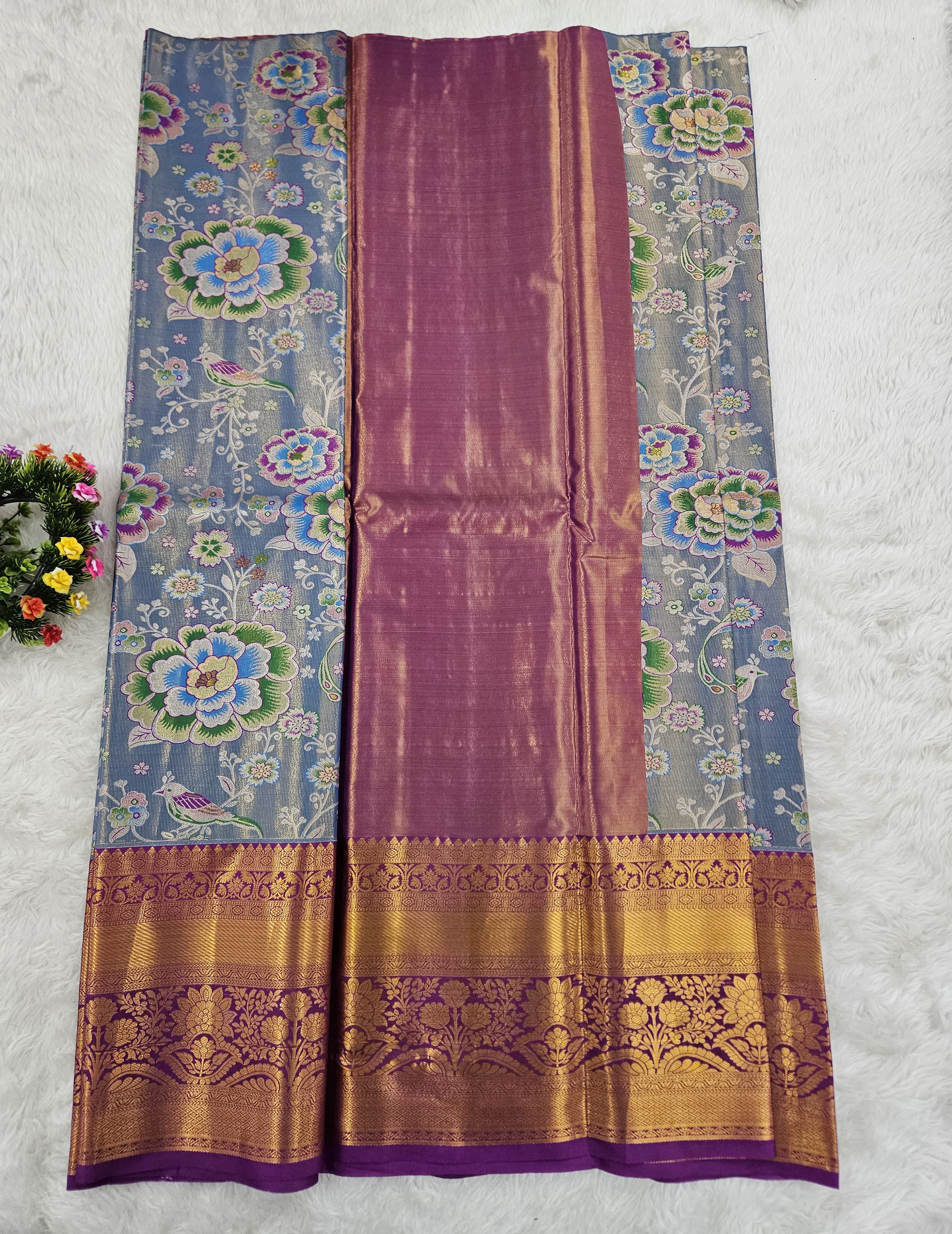 (10+ Year) Lehenga – Unstitched (Blouse + Material)