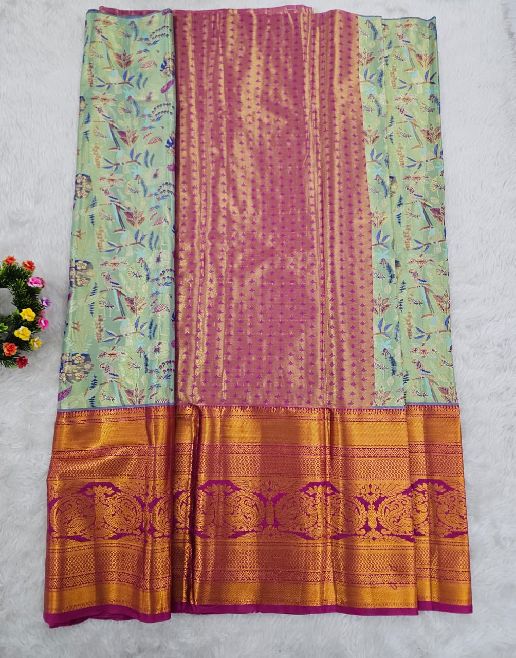 (10+ Year) Lehenga – Unstitched (Blouse + Material)