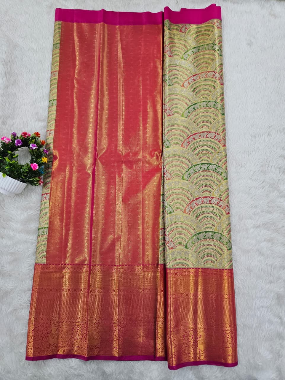 (10+ Year) Lehenga – Unstitched (Blouse + Material)