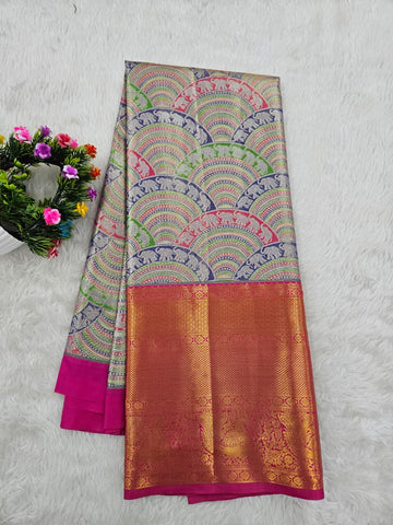 (10+ Year) Lehenga – Unstitched (Blouse + Material)