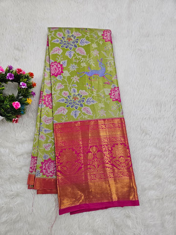 (10+ Year) Lehenga – Unstitched (Blouse + Material)