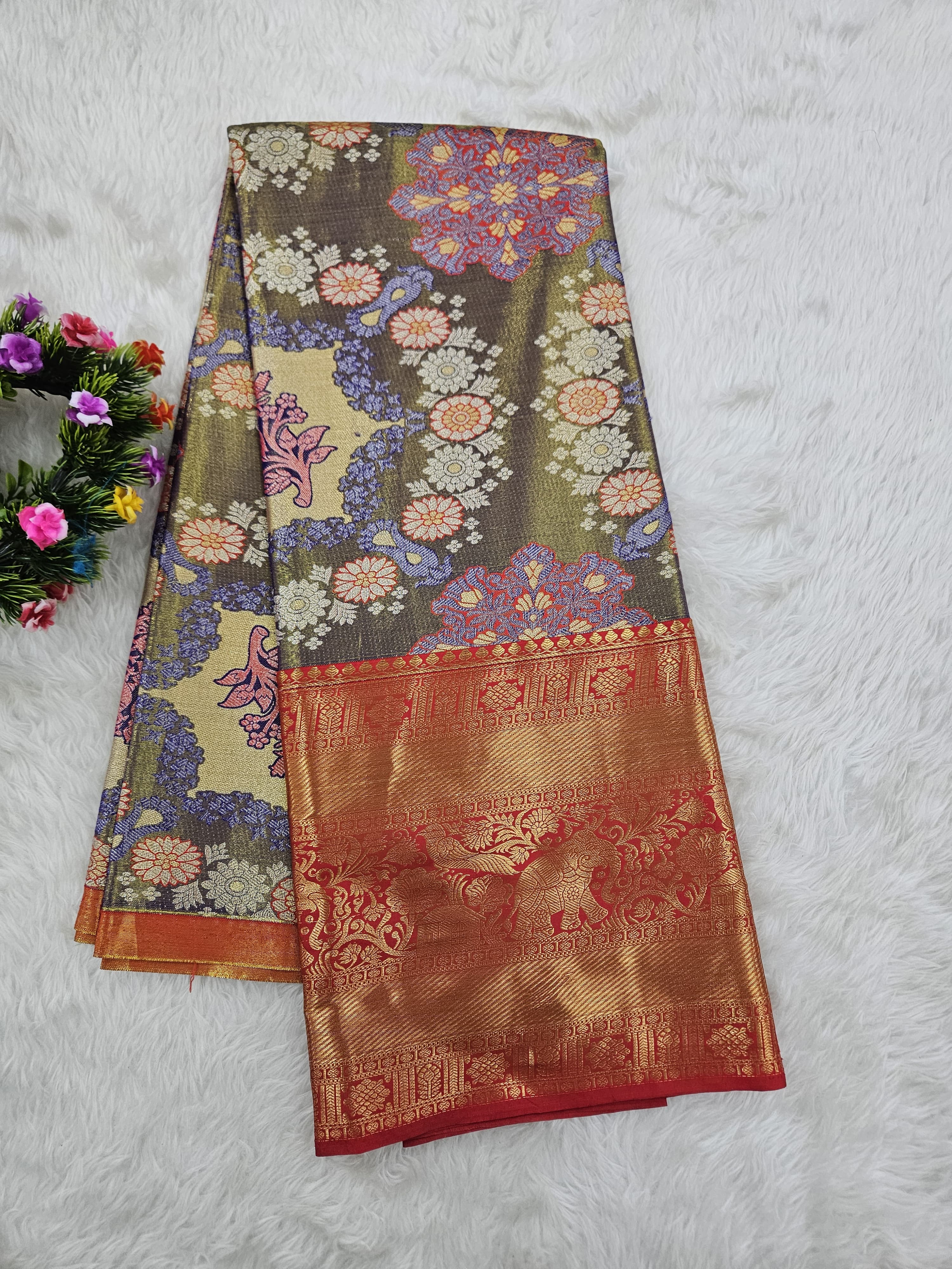 (10+ Year) Lehenga – Unstitched (Blouse + Material)