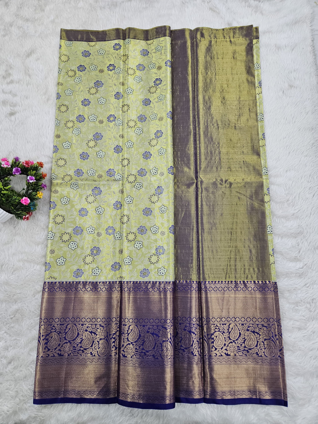 (10+ Year) Lehenga – Unstitched (Blouse + Material)