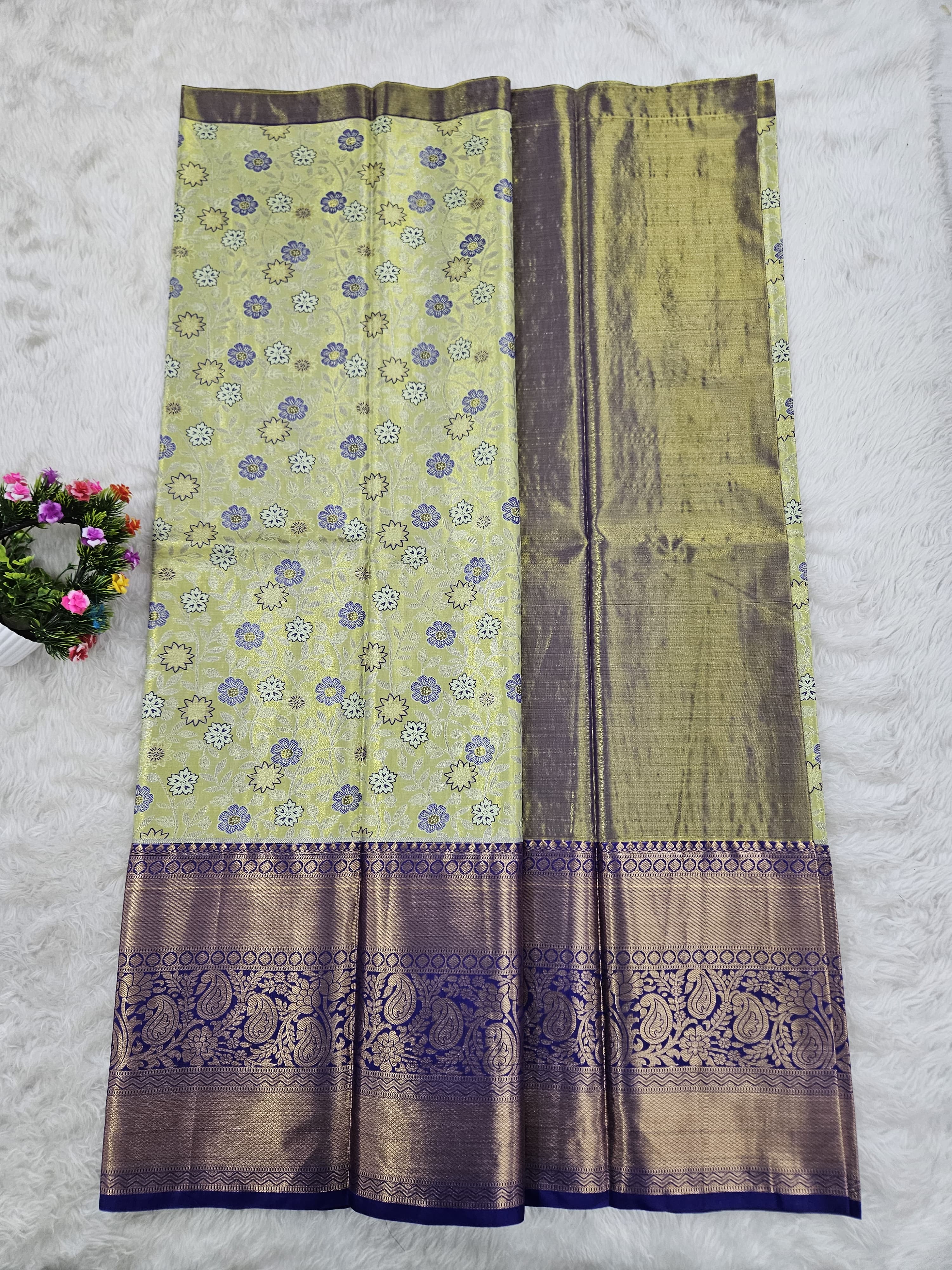 (10+ Year) Lehenga – Unstitched (Blouse + Material)