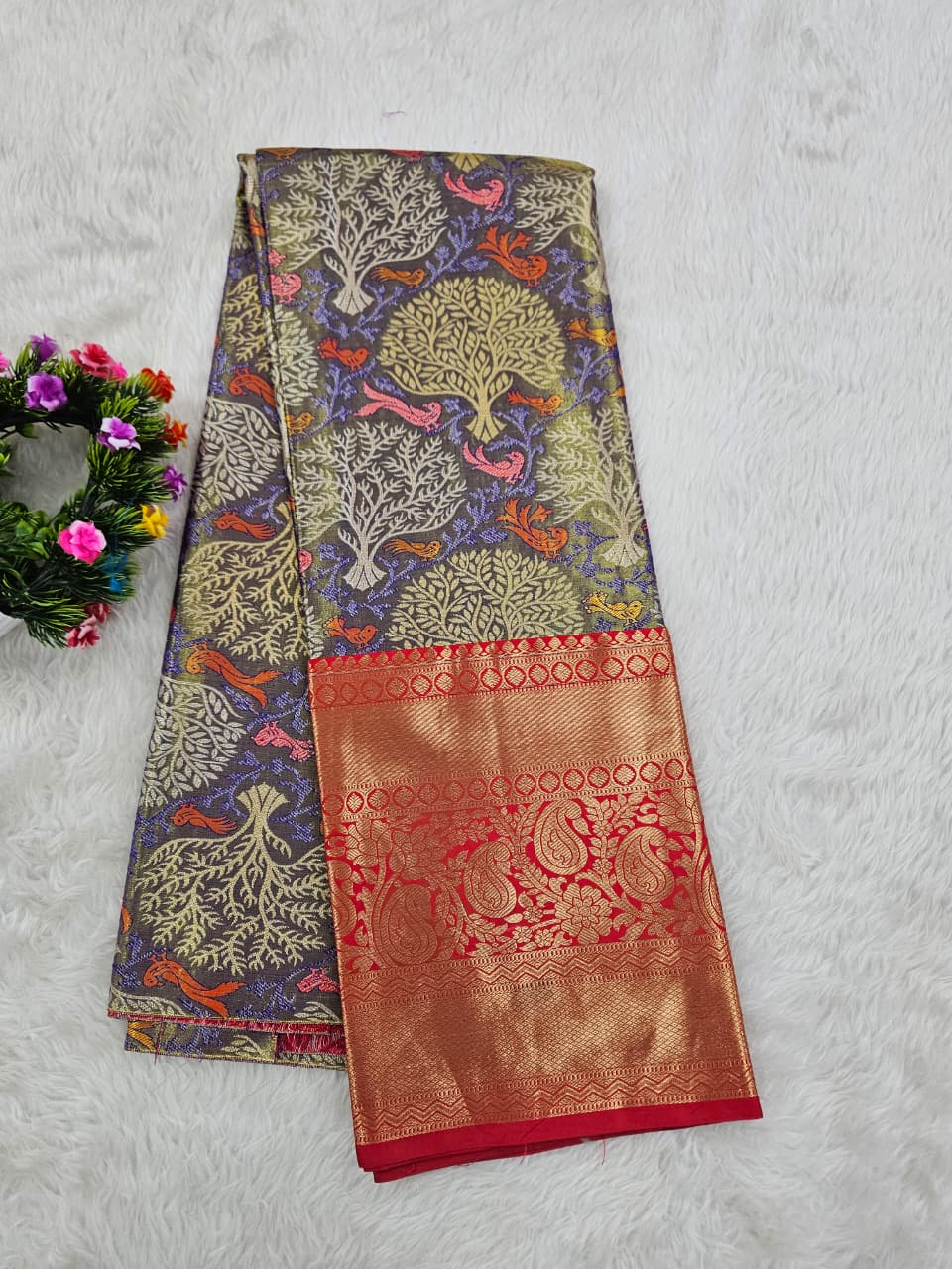 (10+ Year) Lehenga – Unstitched (Blouse + Material)