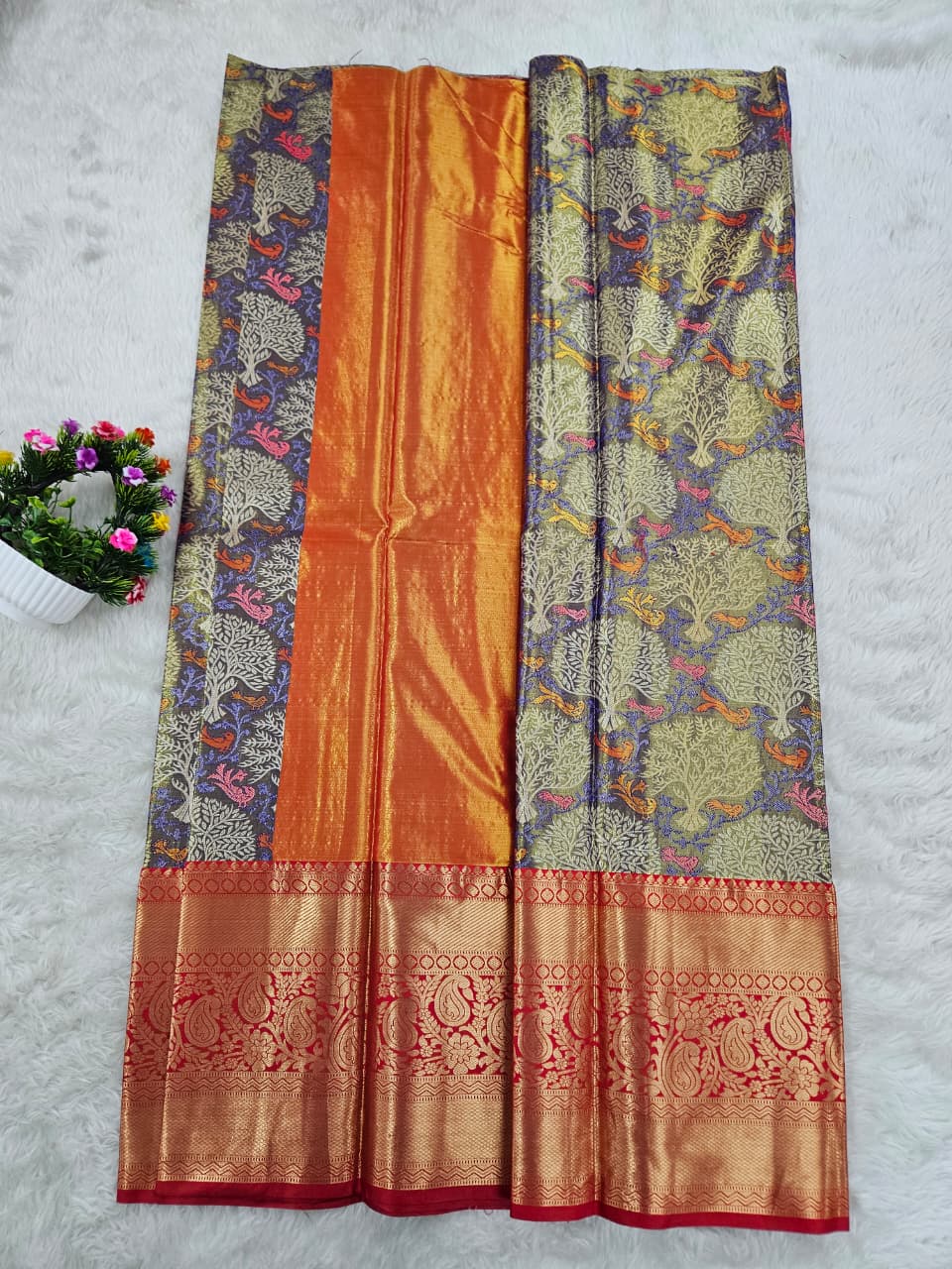 (10+ Year) Lehenga – Unstitched (Blouse + Material)