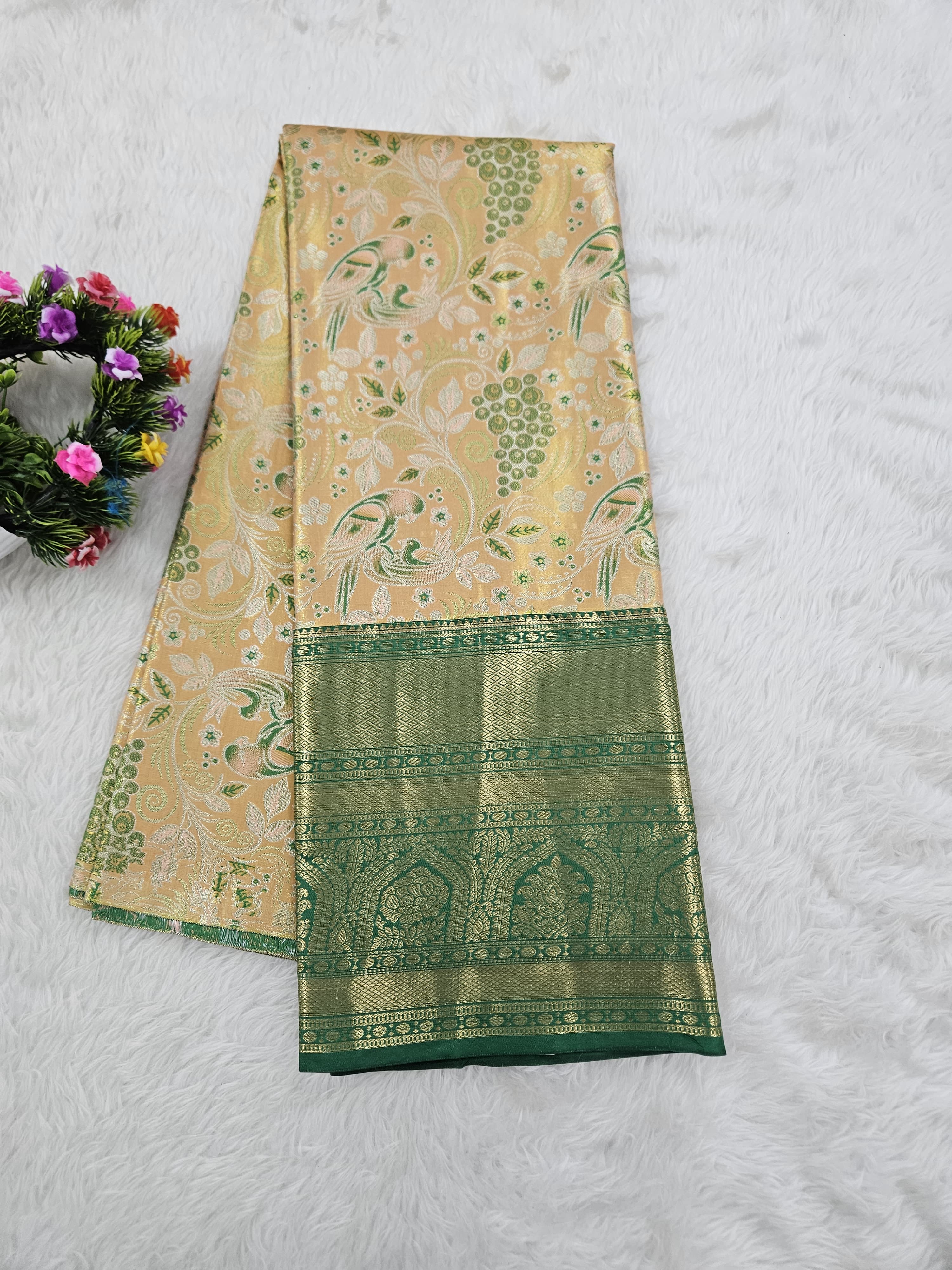 (10+ Year) Lehenga – Unstitched (Blouse + Material)