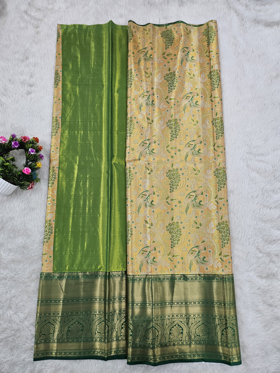 (10+ Year) Lehenga – Unstitched (Blouse + Material)