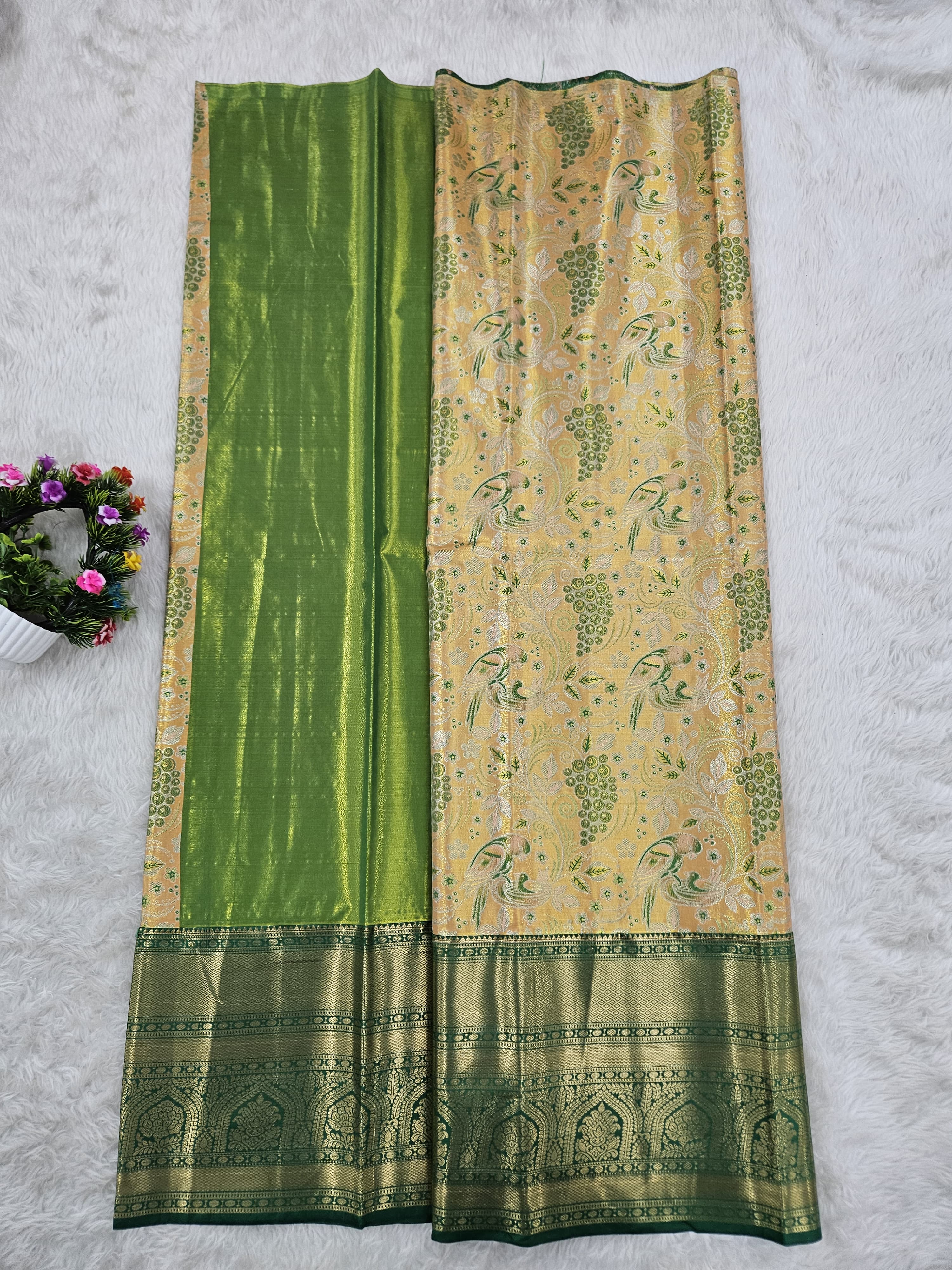 (10+ Year) Lehenga – Unstitched (Blouse + Material)