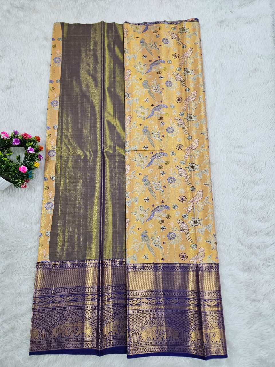 (10+ Year) Lehenga – Unstitched (Blouse + Material)